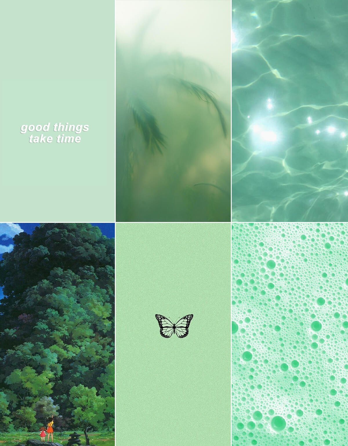 Green Aesthetic Picture, Color Palettes & Wallpaper