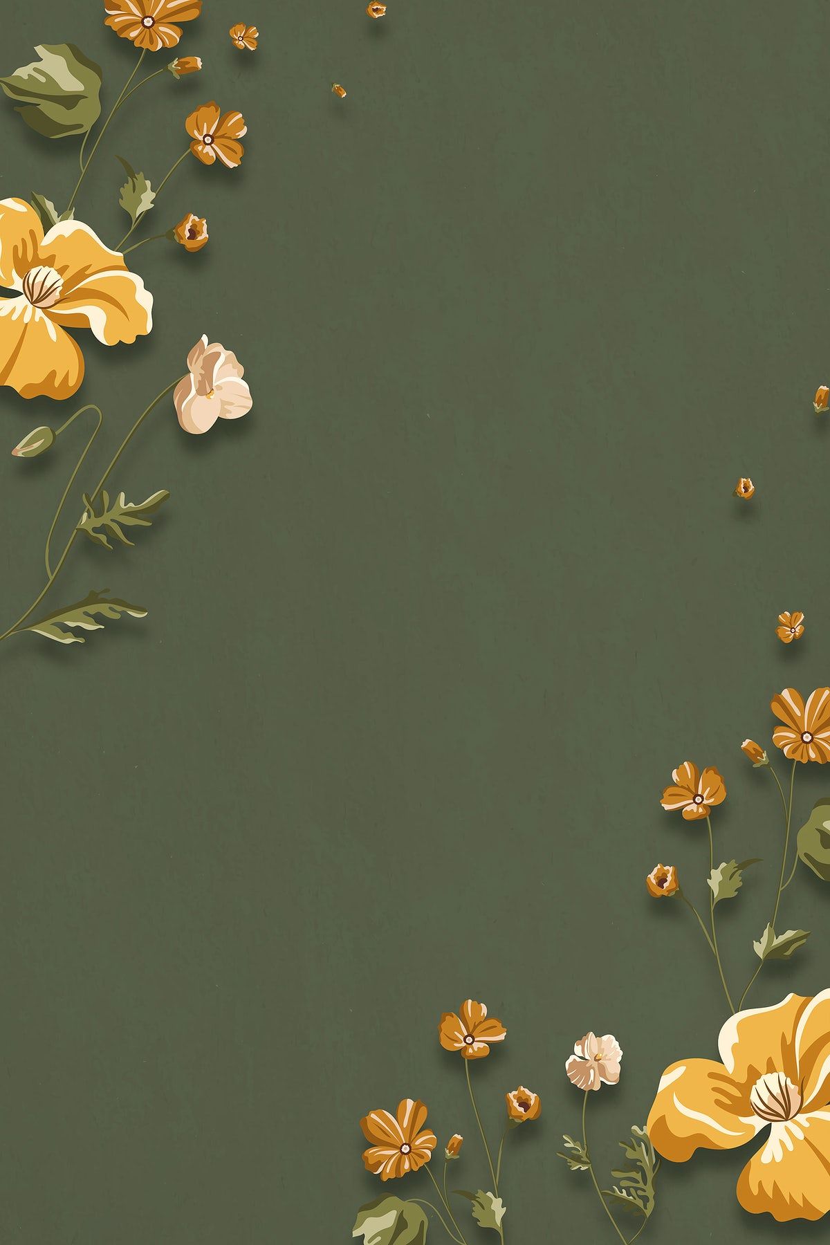 Olive Green Background Image HD