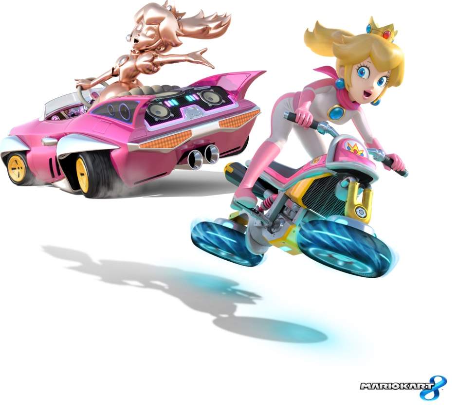 Why Are There 4 Peachs In Mario Kart 8?. Mario Kart Amino