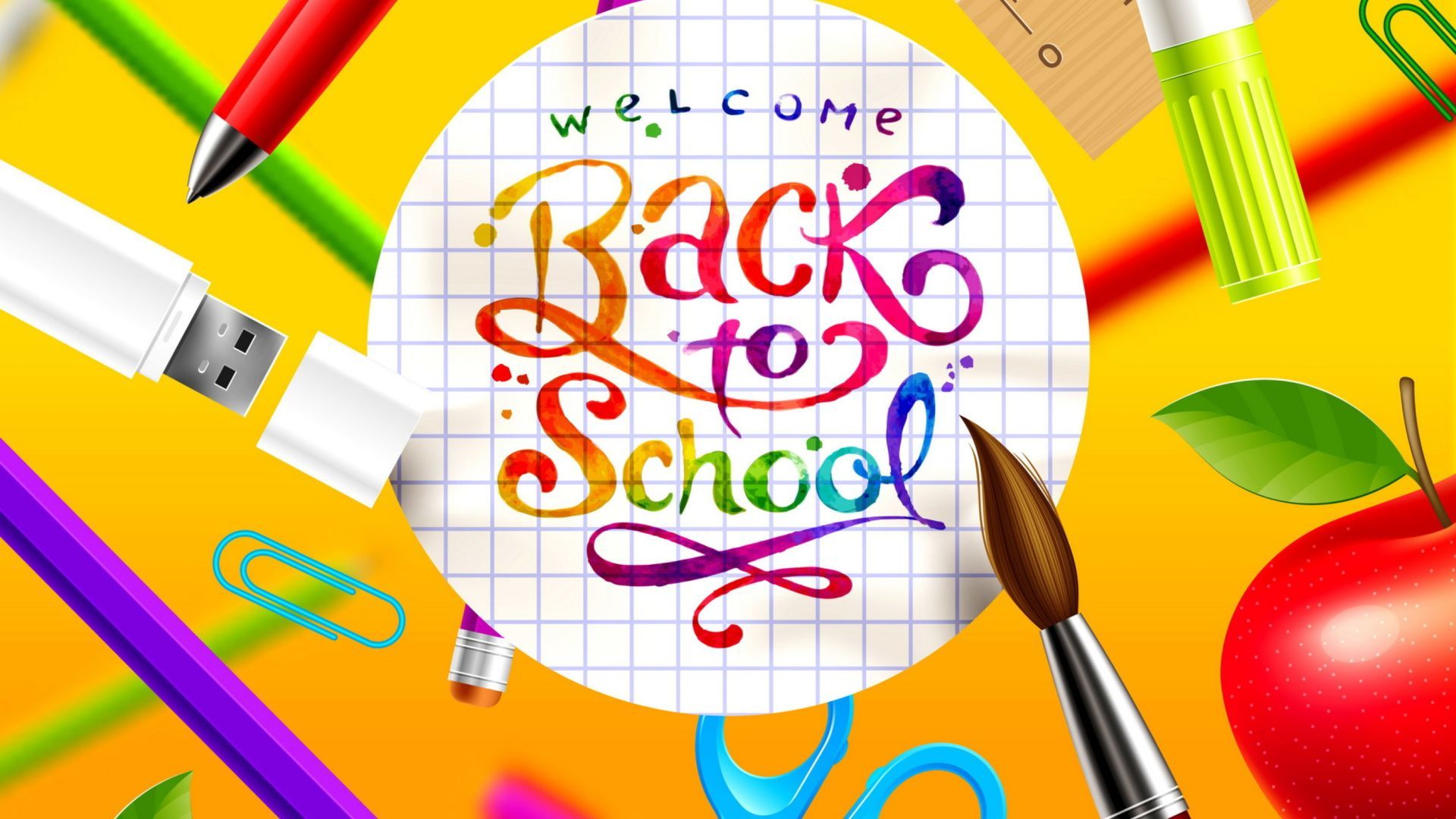 Back to School Wallpaper, HD Back to School Background on WallpaperBat