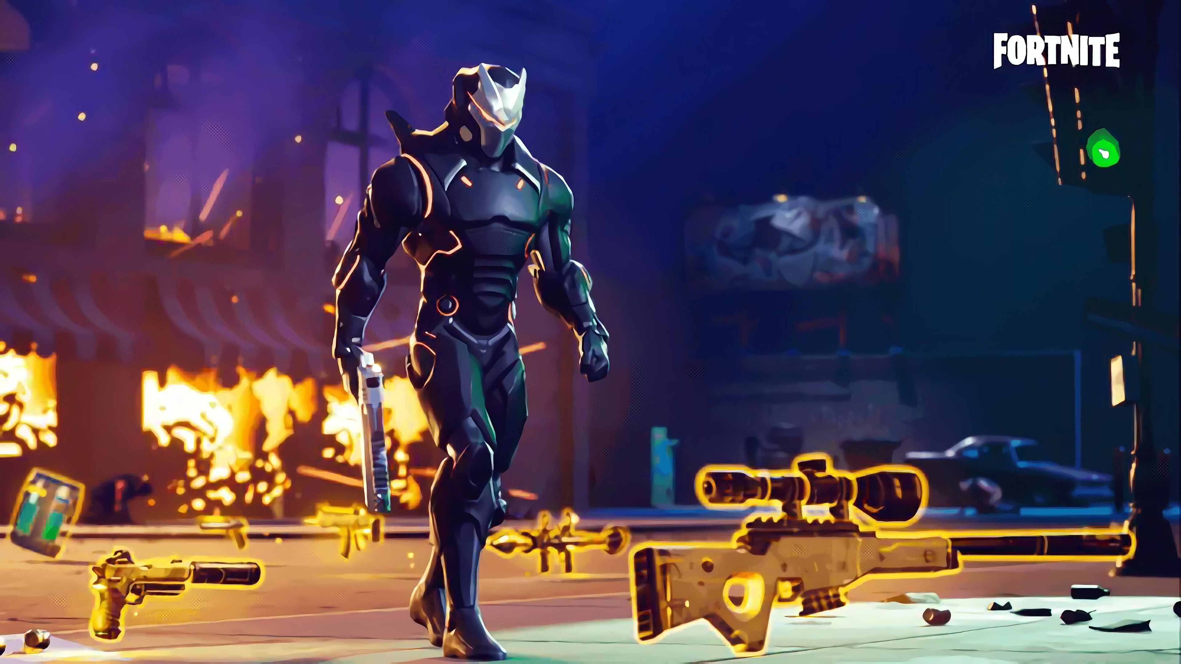 Abstract Fortnite Skin Wallpaper