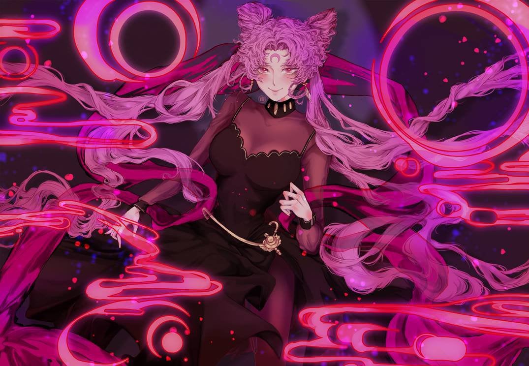 I Made Dark Wicked Lady Fanart Wallapaper!: Sailormoon