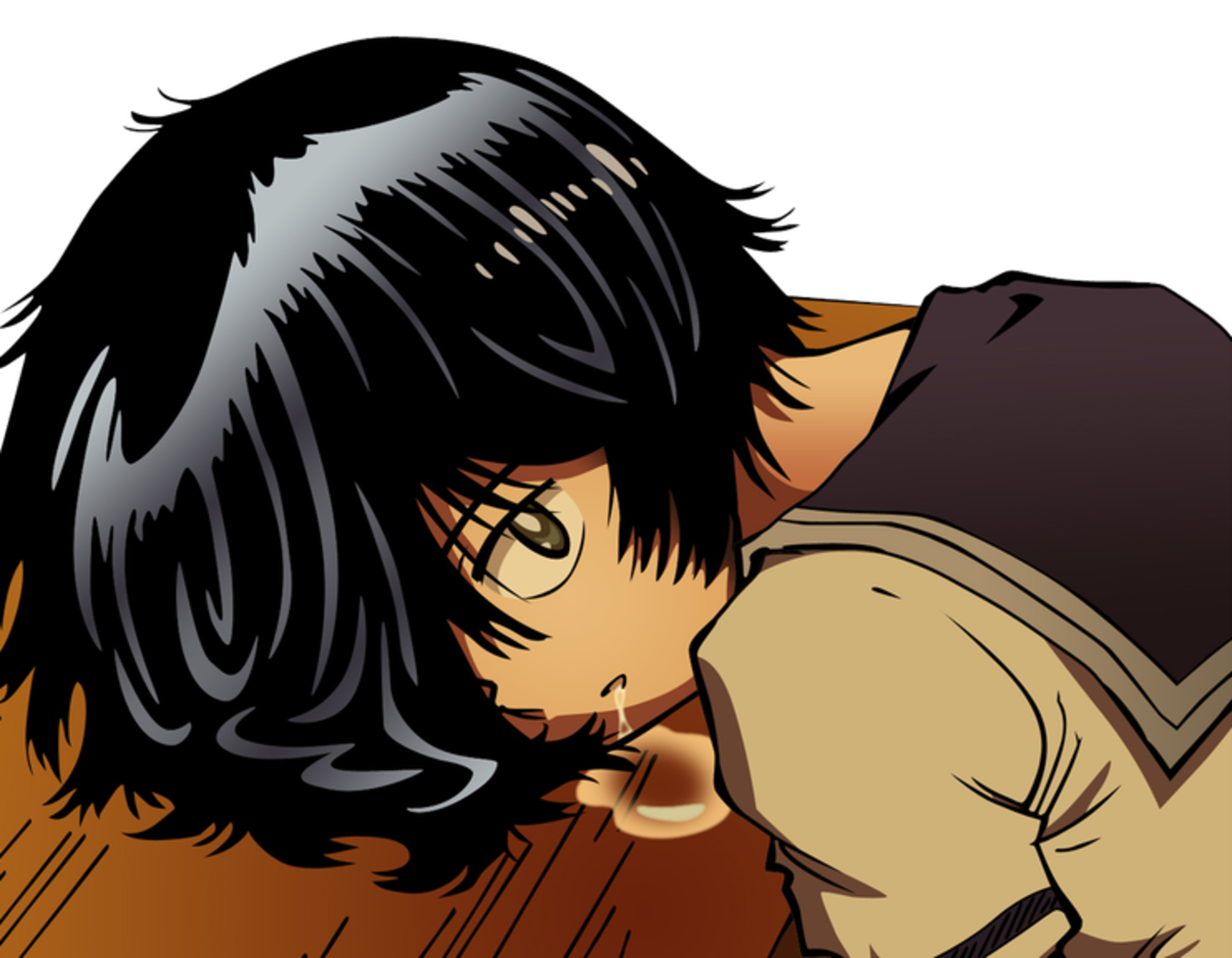 Mysterious Girlfriend X Anime  Manga, akita, face, black Hair,  computer Wallpaper png