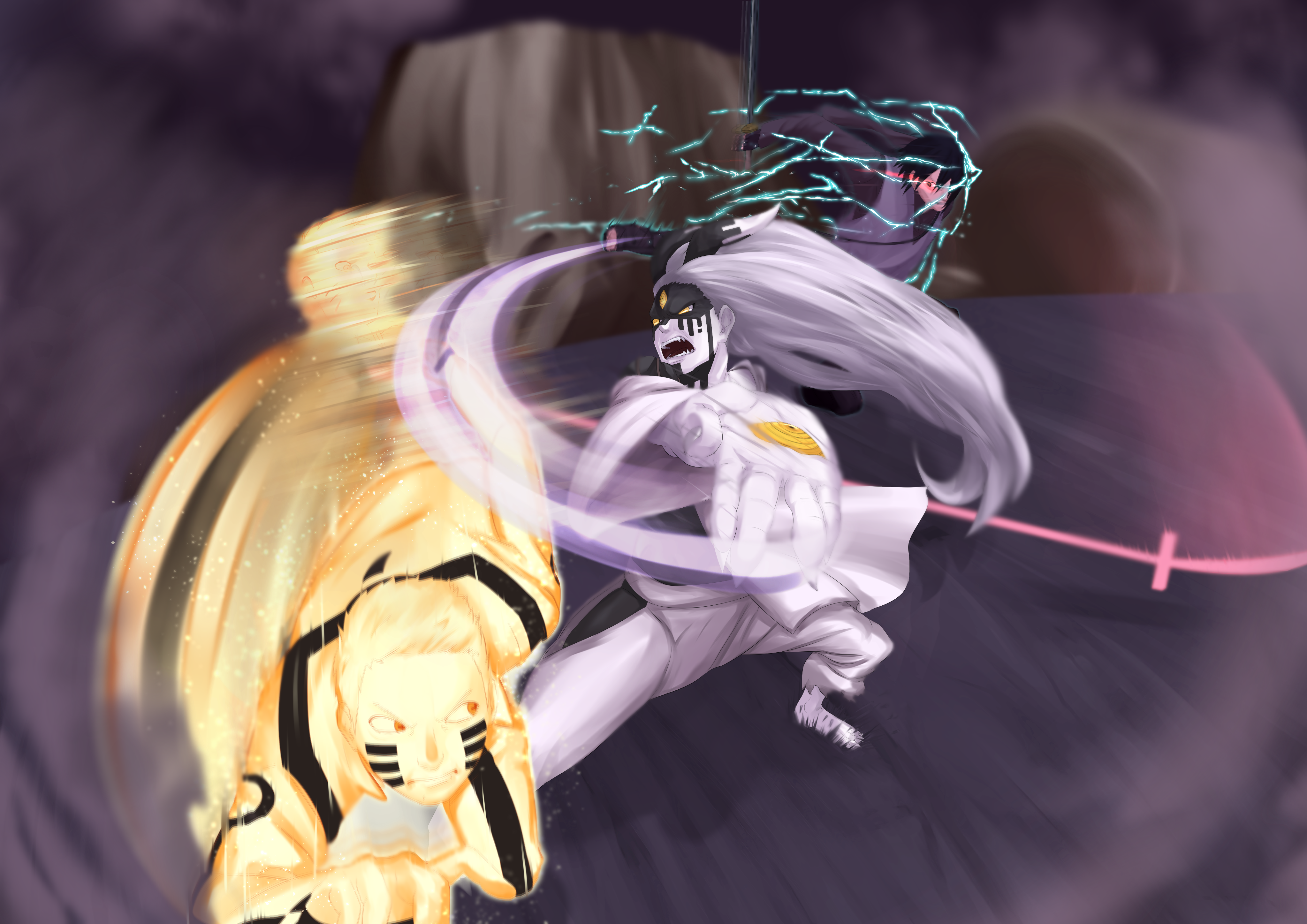 Rivals vs Momoshiki by てるひこ。