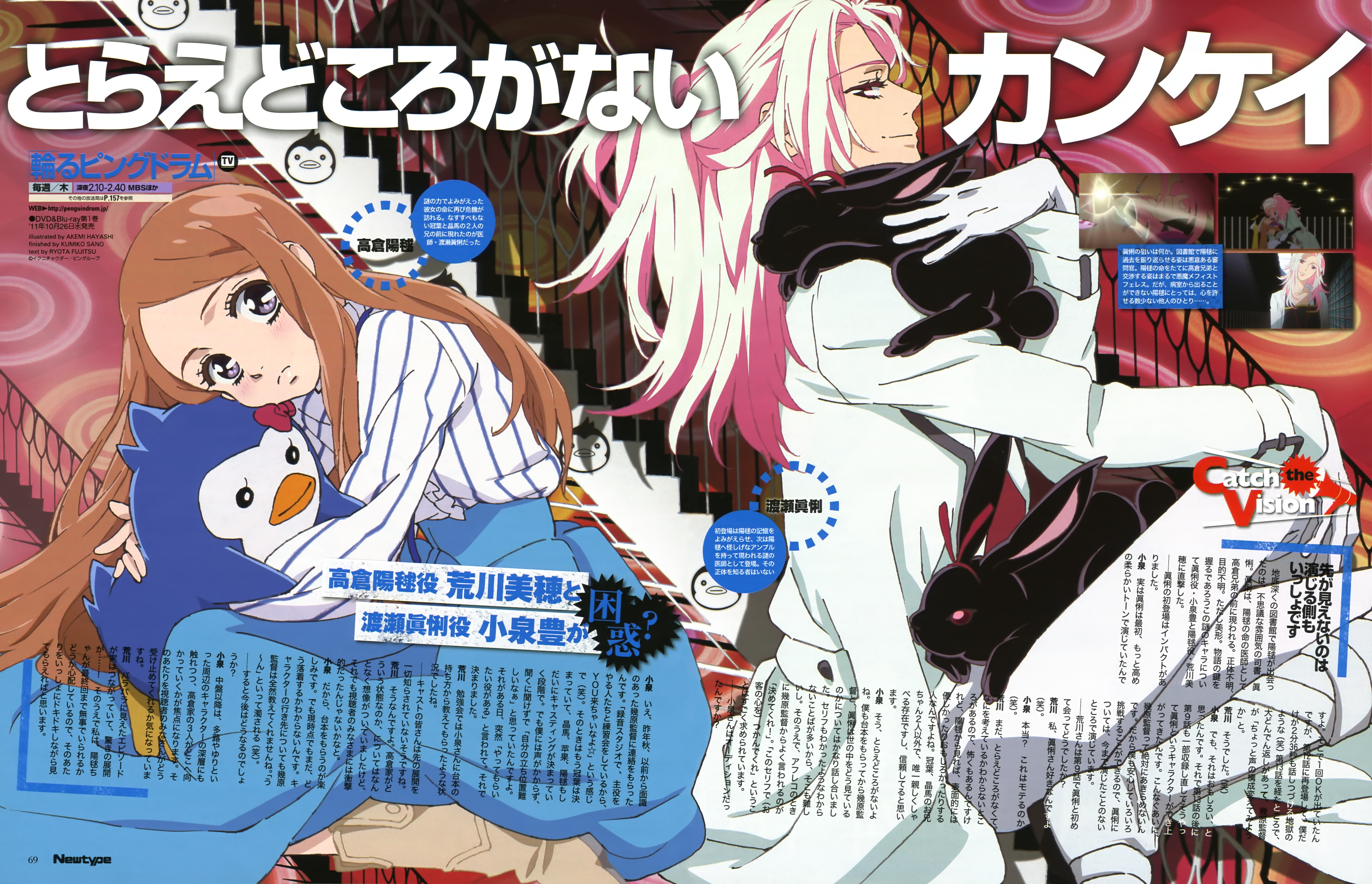 Mawaru Penguindrum and Scan Gallery