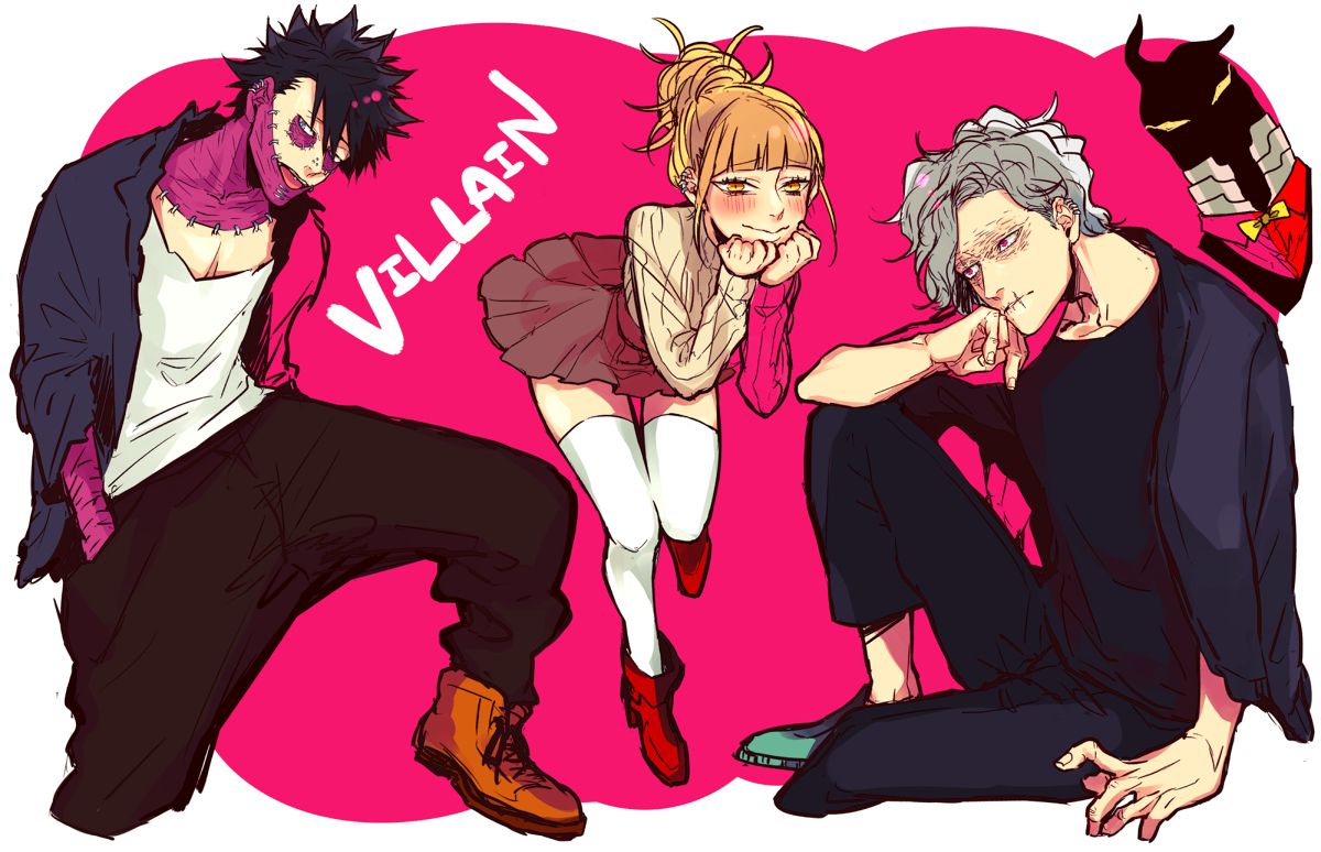 Boku No Hero Academia.. Kurogiri.. Dabi.. Himiko Toga.. Shigaraki Tomura Shimura Tenko. Hero, My Hero Academia, Hero Wallpaper