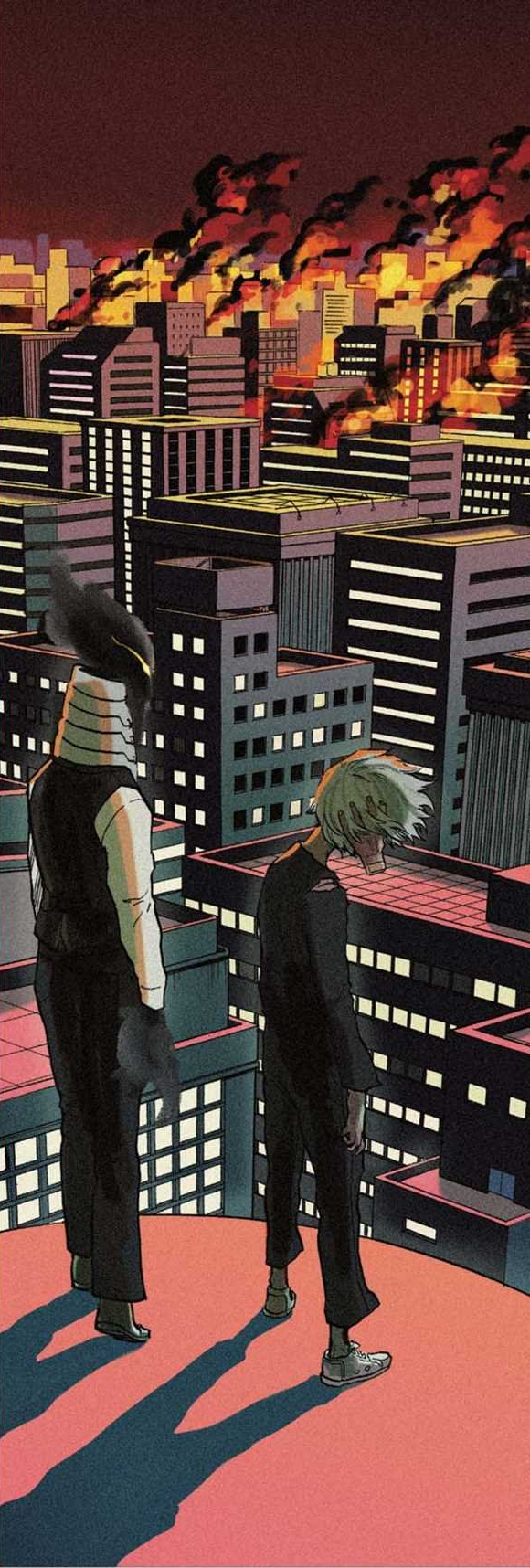 shigaraki and kurogiri no Hero Academia Photo