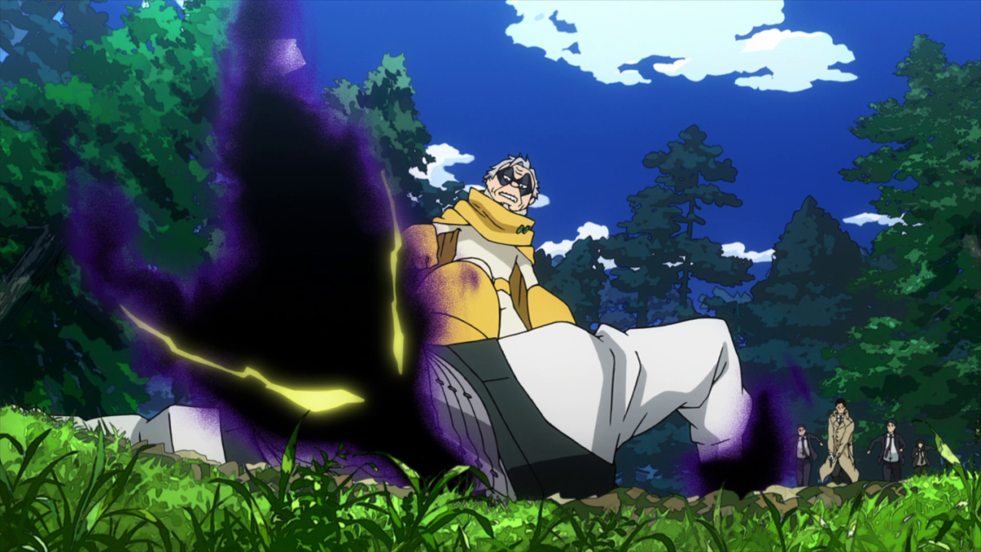 Sorahiko Torino vs. Kurogiri. My Hero Academia