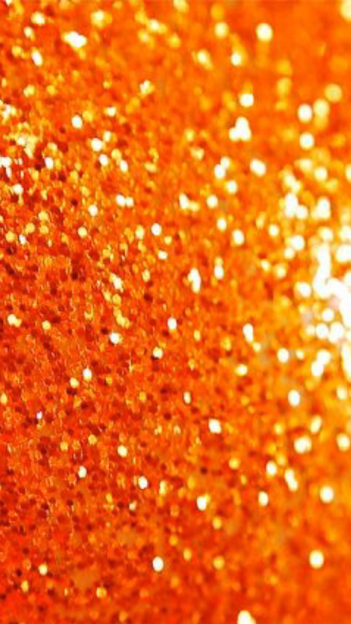 Orange Glitter Wallpaper Free Orange Glitter Background