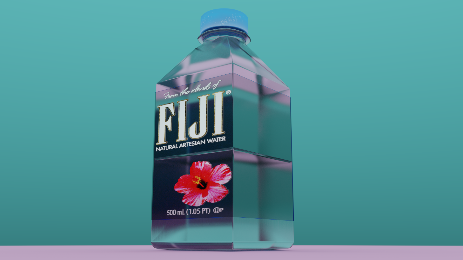 Fiji Water: blender