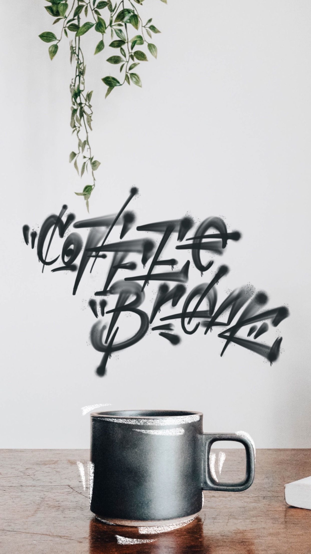Coffee Break”. Custom phone wallpaper, Candles wallpaper, Custom wallpaper