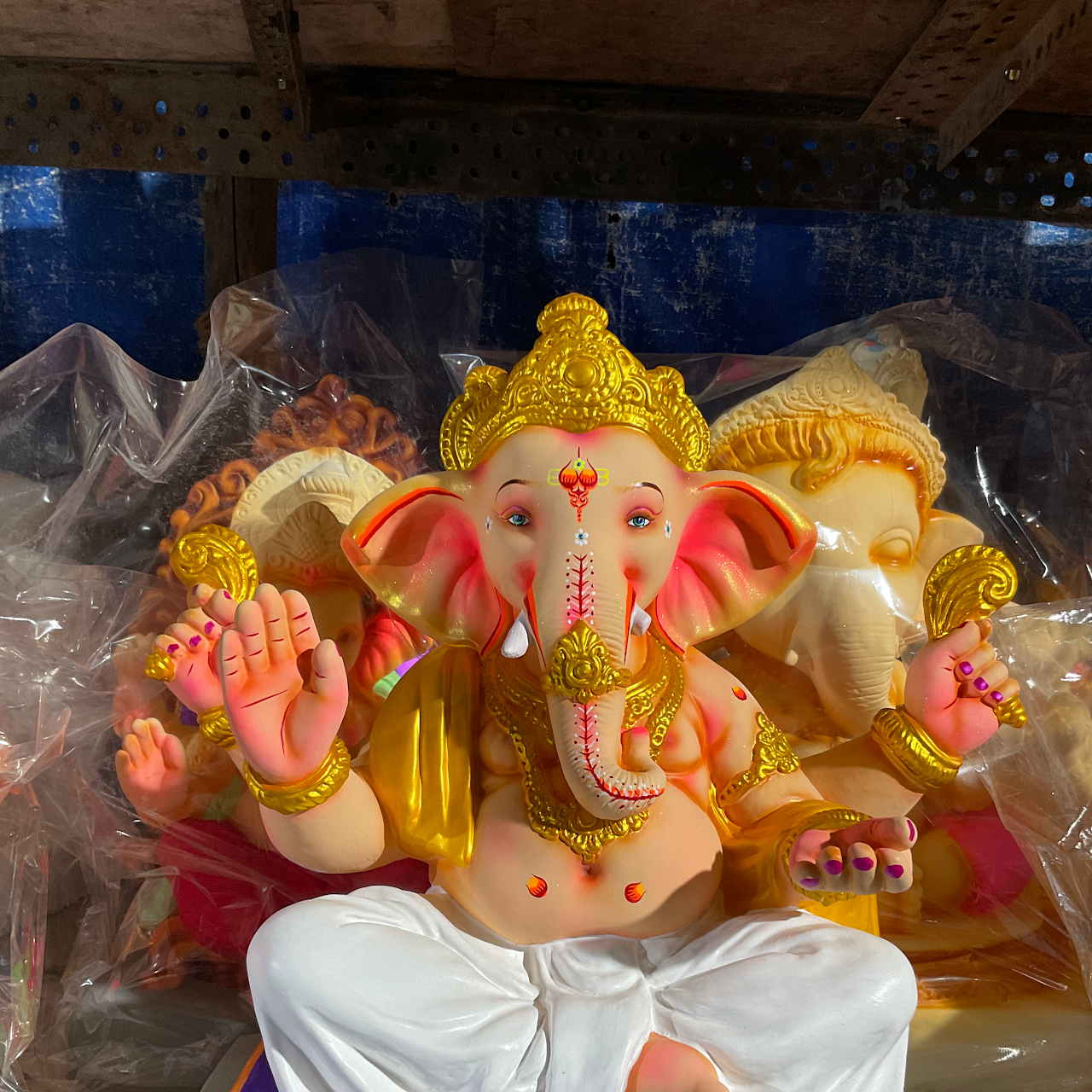 Srushticha Ganaraj, Srushti Arts Kandivali Eco Friendly Ganesha Idol maker. Eco friendly ganpati idols. Shadu mati clay murti. Plant ganesha. Tree Ganpati. Paper mache idol