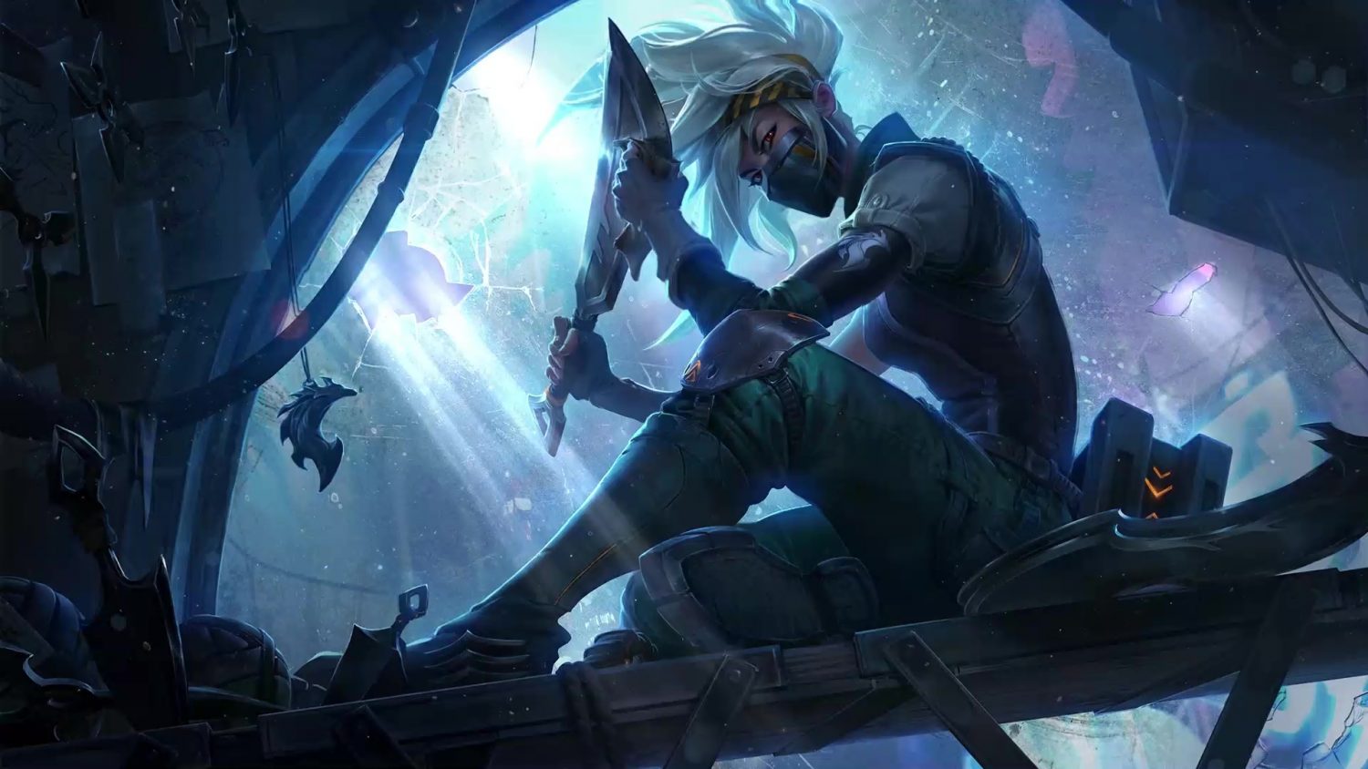 Silverfang Akali League Of Legends Live Wallpaper