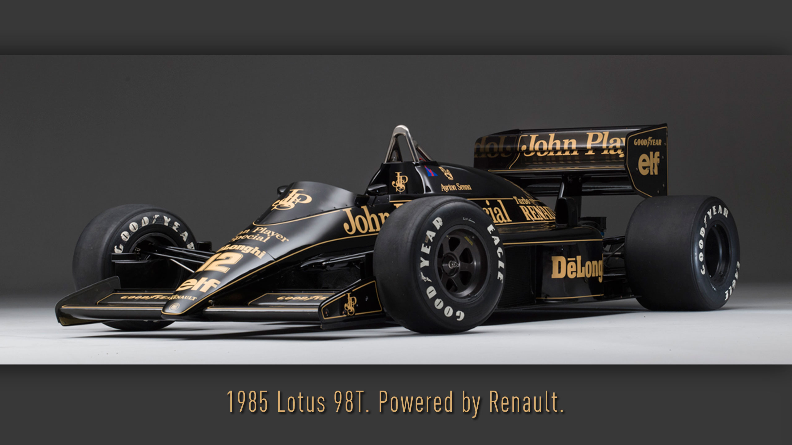 I made a wallpaper of that gorgeous '85 Lotus if anyone else is interested. 2560x1440.: formula1