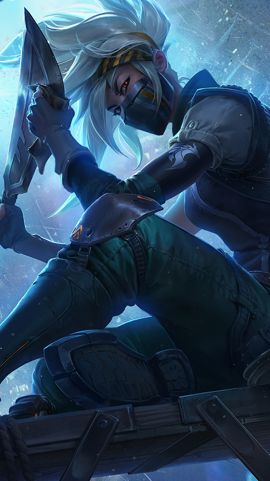 Silverfang Akali Wallpaper LOL