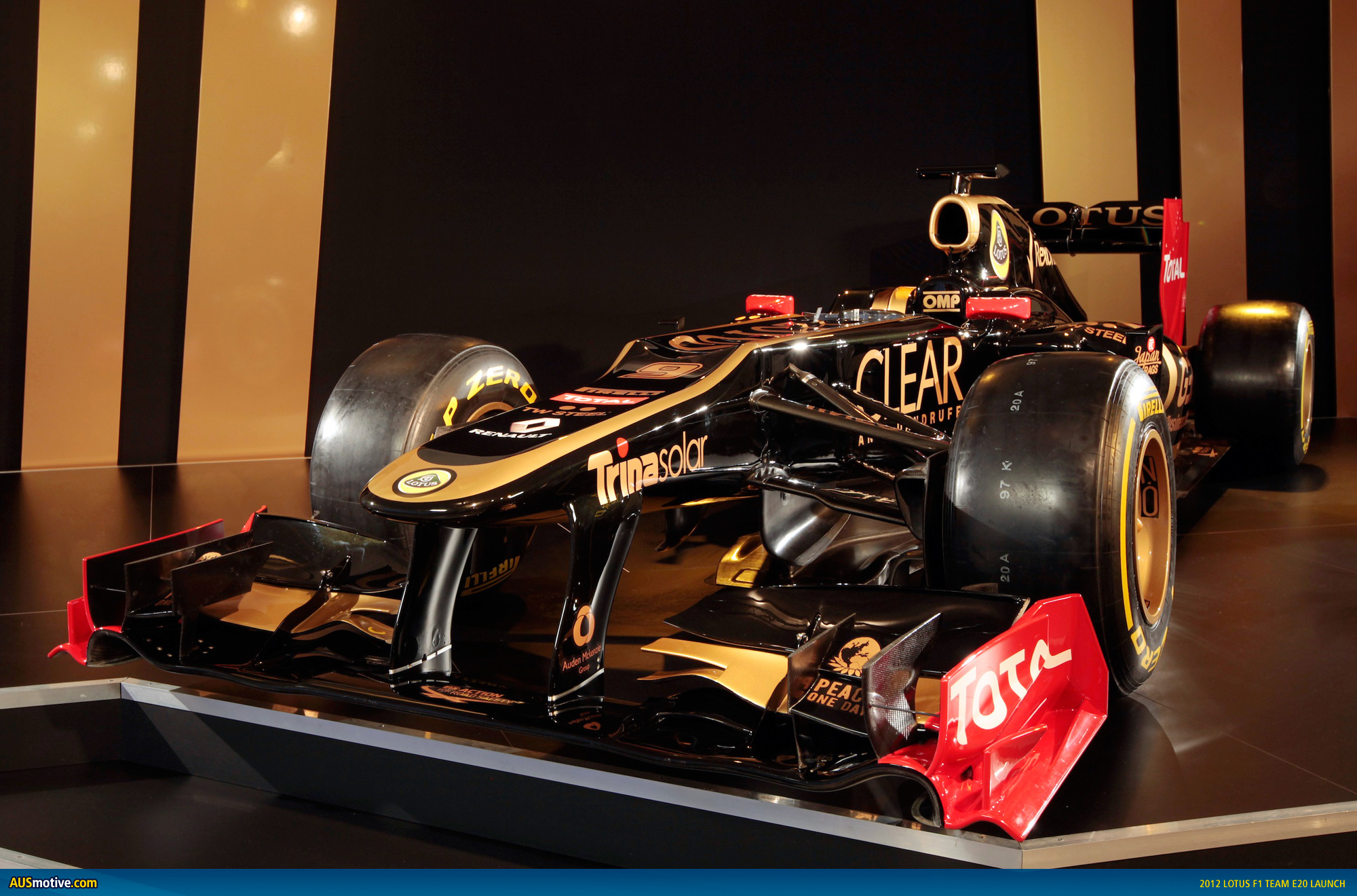 AUSmotive.com Lotus unveils 2012 F1 car
