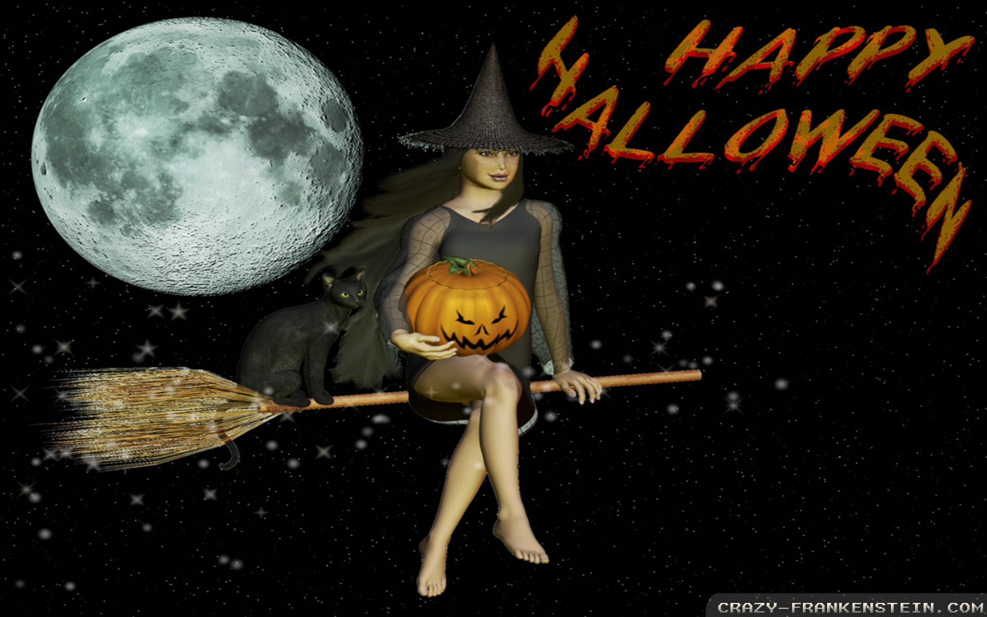 Vintage Halloween Witch Wallpapers - Wallpaper Cave