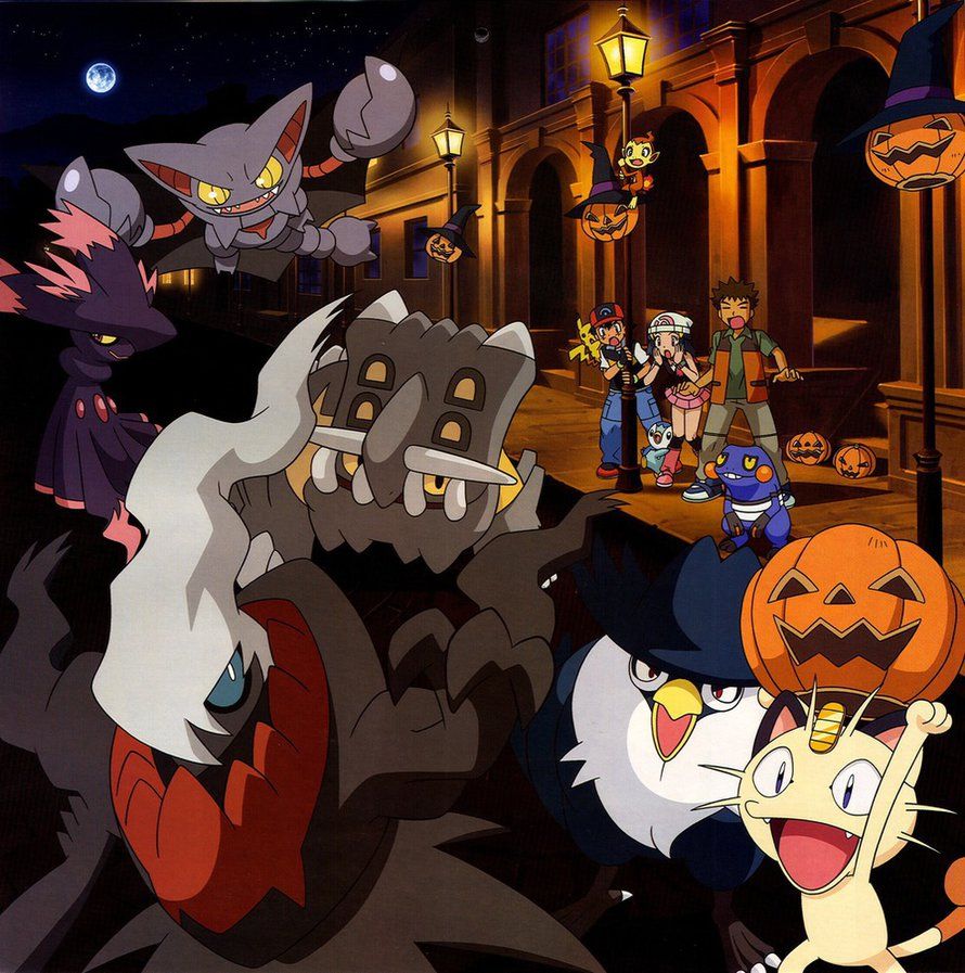 Pokémon Halloween HD Wallpapers - Wallpaper Cave