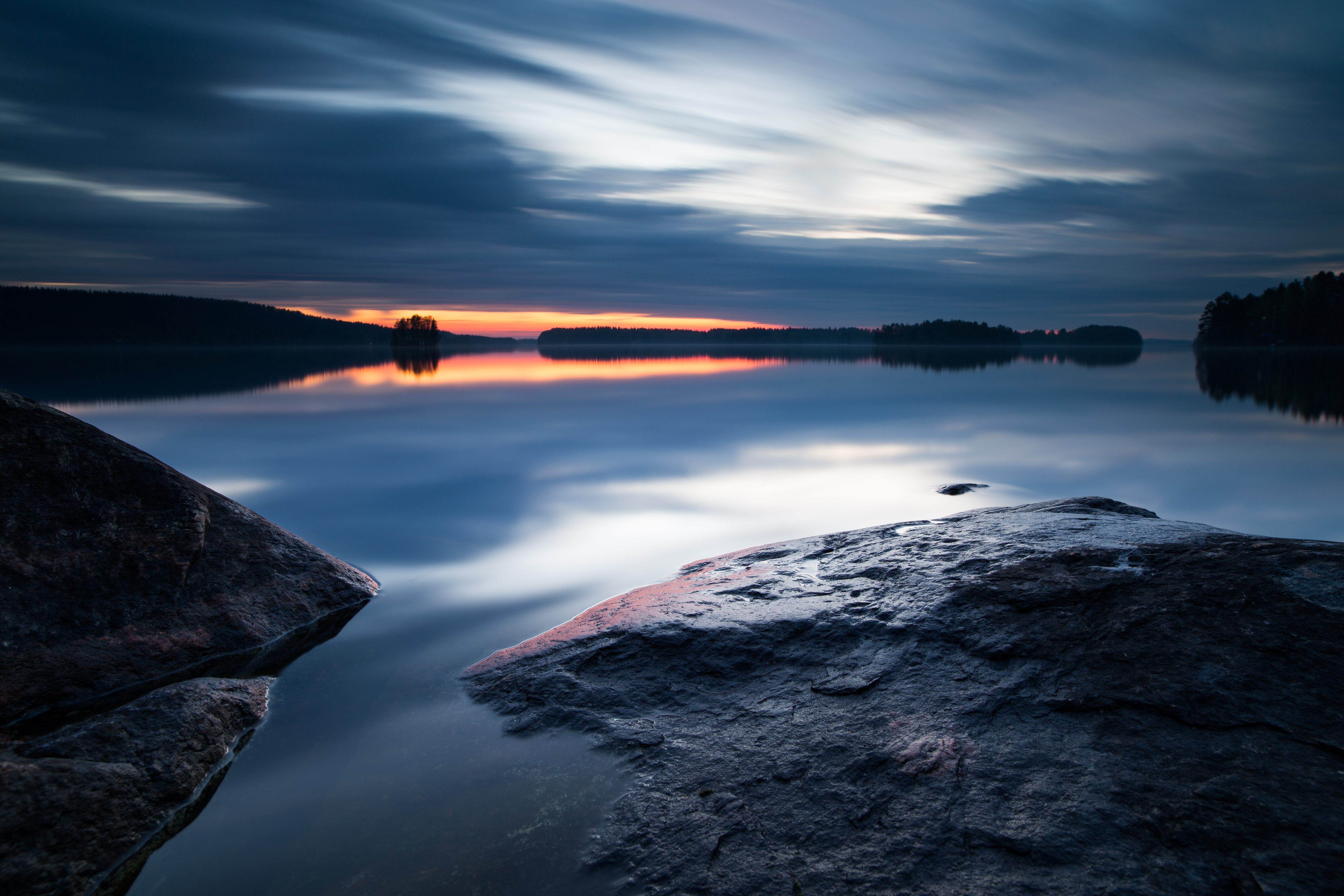 Wallpaper, longexposure, sunset, summer, lake, nature, night, zeiss, Finland, landscape, eos, se, soft, stop, filter, lee, edge, midnight, nd, filters, f kuopio, ze, graduated, density, stops, neutral