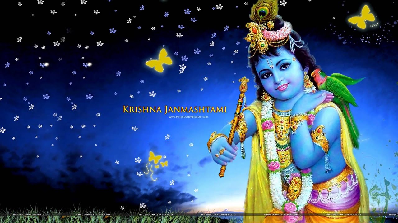 happy janmashtami Wallpaper. Janmashtami wallpaper, Krishna janmashtami, Happy janmashtami