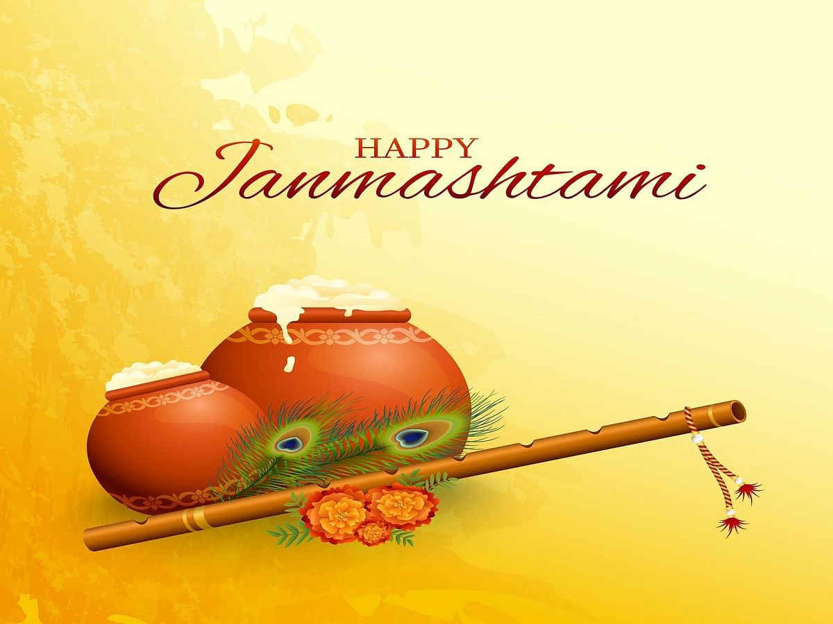 Happy Krishna Janmashtami 2021 Wishes Image, Quotes, Messages in Hindi, English: Whatsapp Status, Photo, HD Wallpaper, GIF Pics, SMS, Greetings
