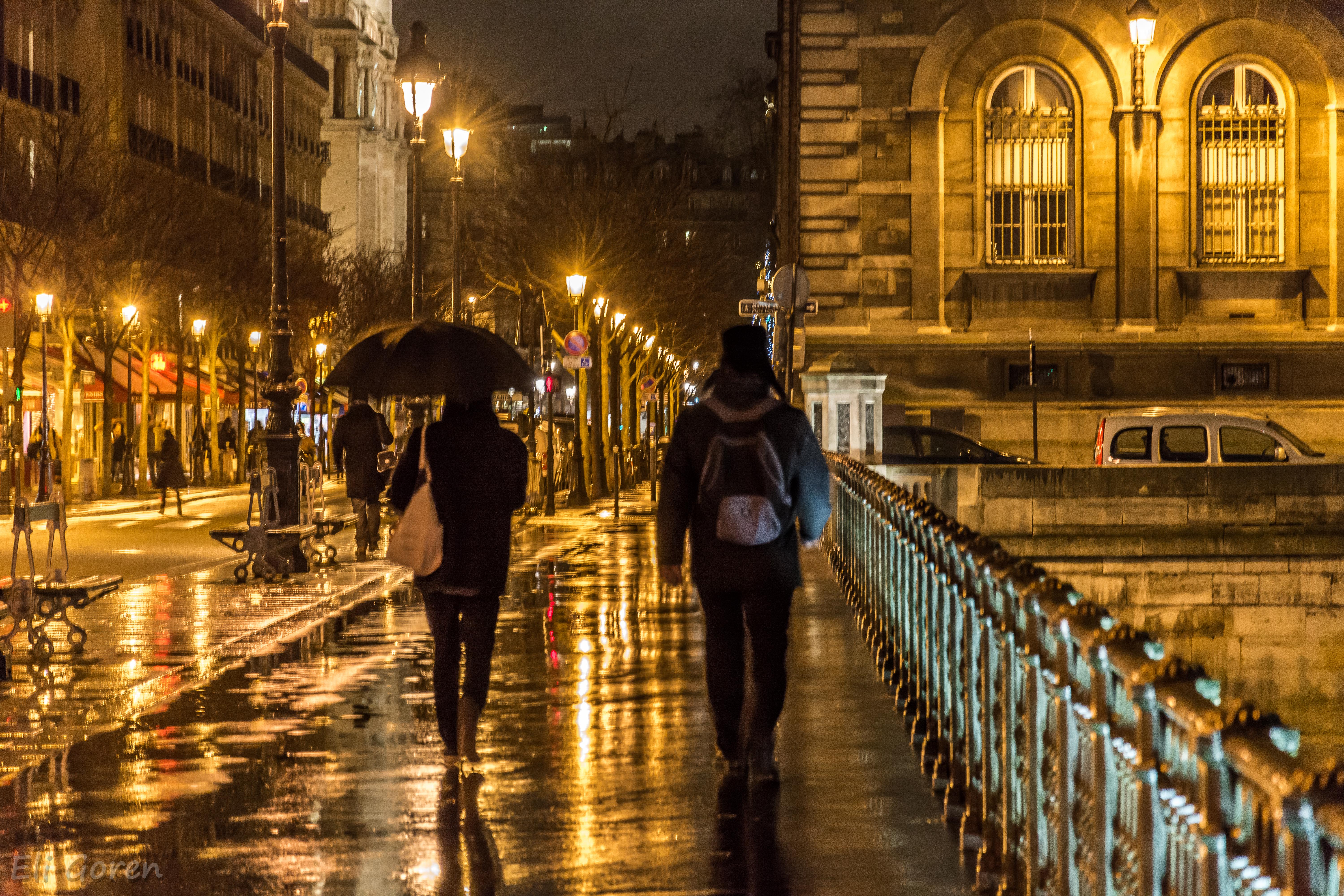 Wallpaper, Paris, rain, night, eligoren 6000x4000