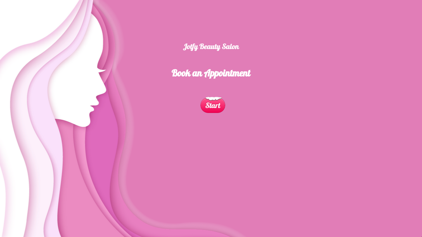 Beauty Salon Form Theme