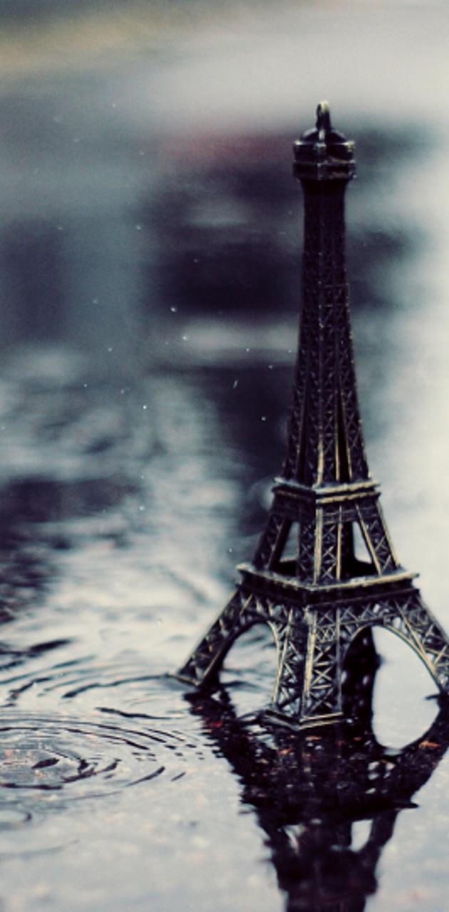 Paris Rain wallpaper