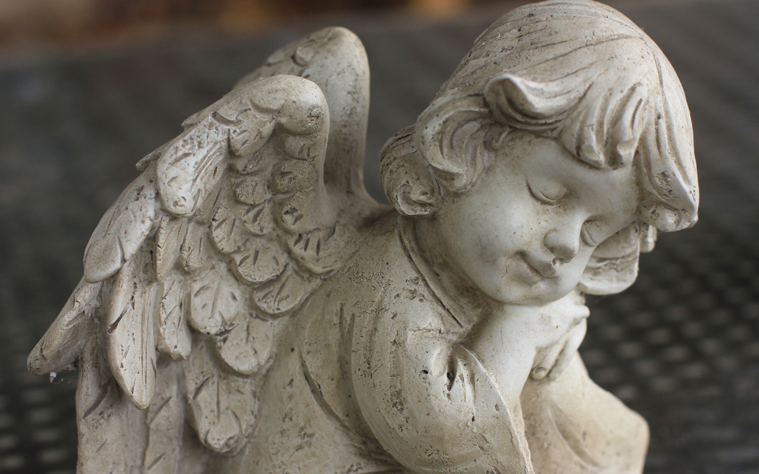 Angel Statue HD Wallpaper
