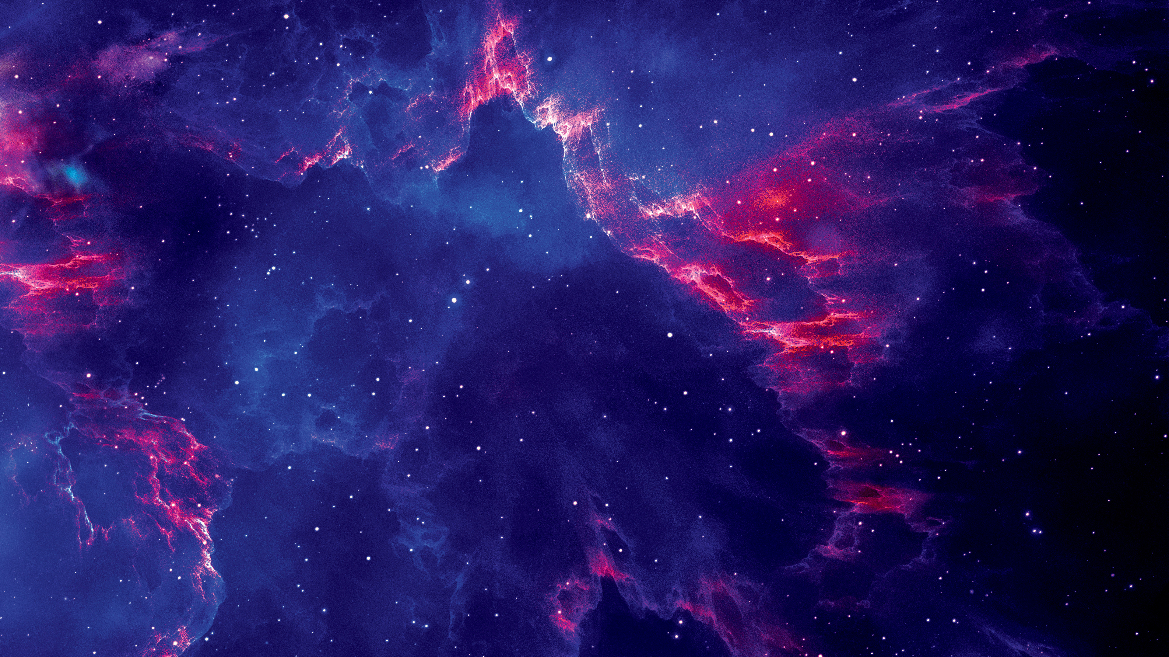 Download 3840x2160 wallpaper starry and cloudy, cosmos, galaxy, clouds, 4k, uhd 16: widescreen, 3840x2160 HD image, background, 21030