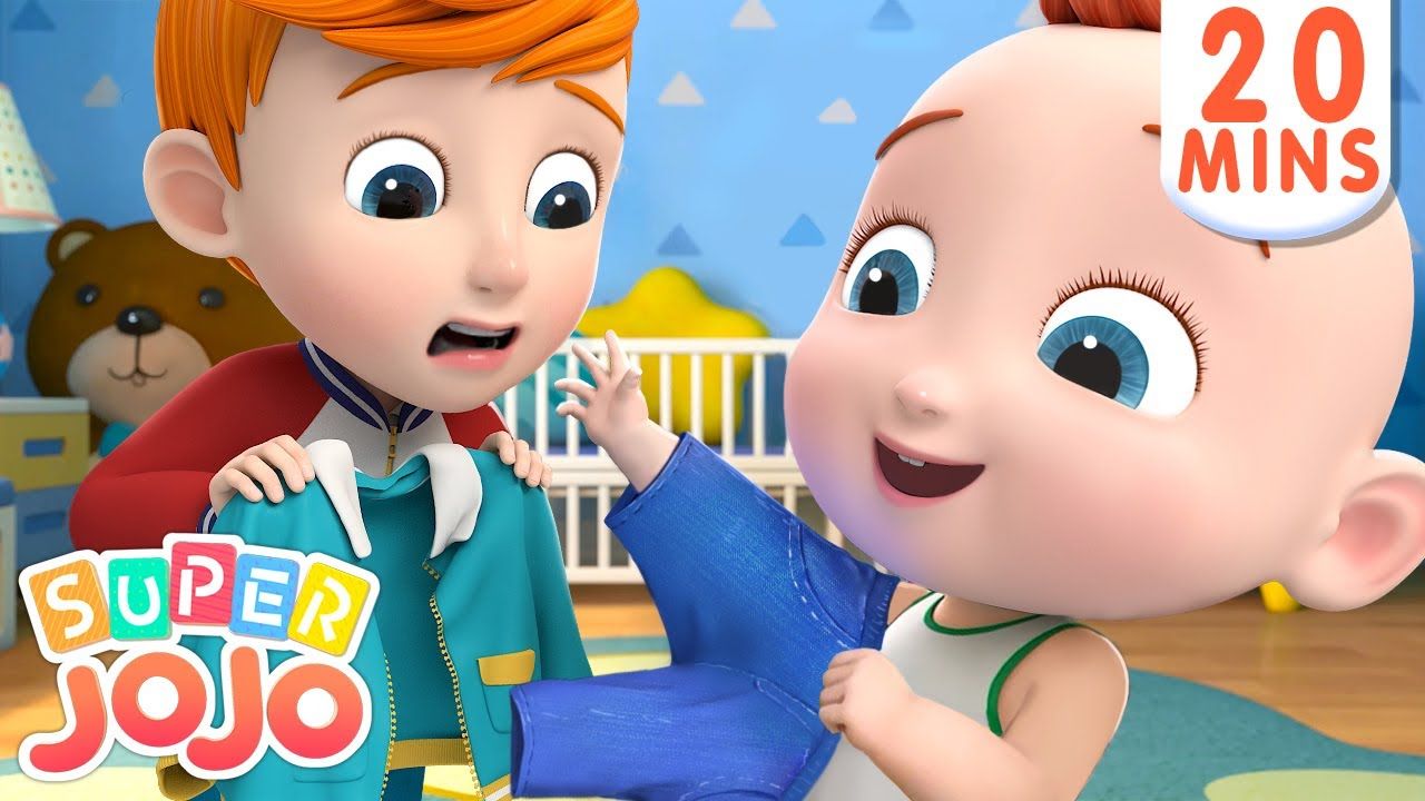 Baby Get Dressed Song. Good Habits Song + More Nursery Rhymes & Kids Songs JoJo. Kids songs, Nursery rhymes, Jojo