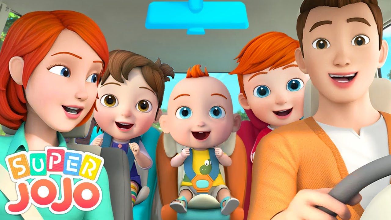 Are We There Yet?. Learn Colors for Kids + More Nursery Rhymes & Kids Songs JoJo. Nursery rhymes, Kids songs, Coloring for kids