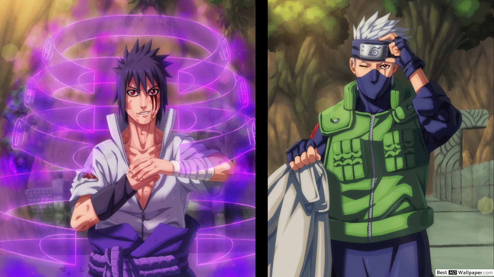 Naruto Shippuden Vs Kakashi HD wallpaper download