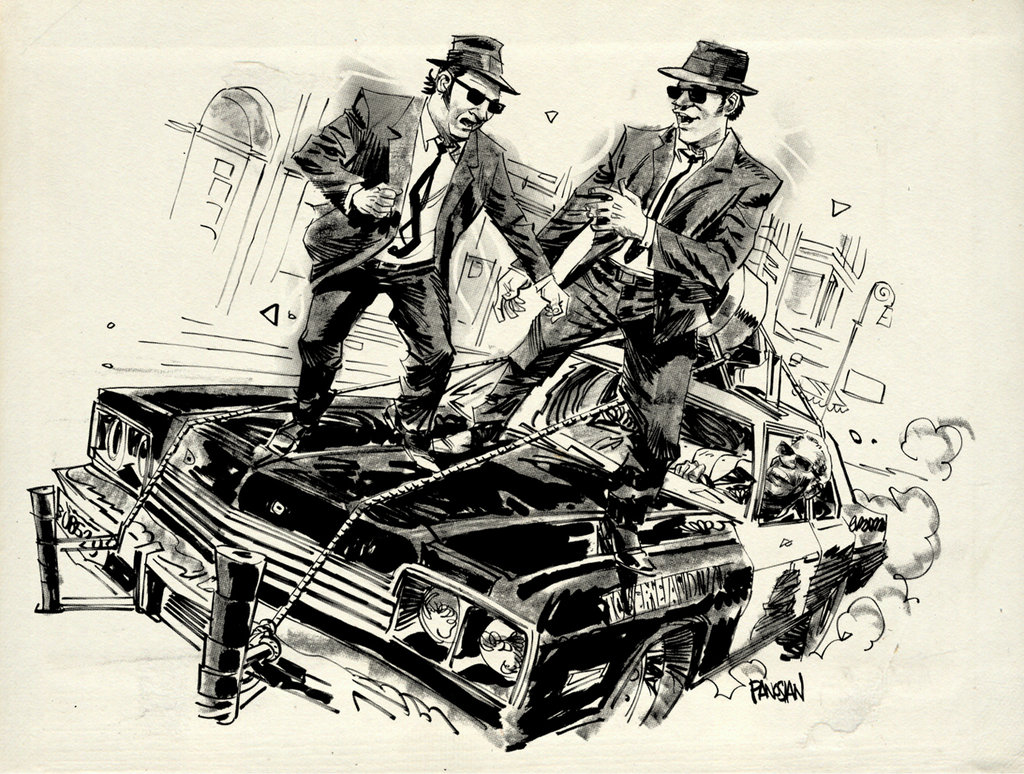 Poster Blues Brothers Fan Art