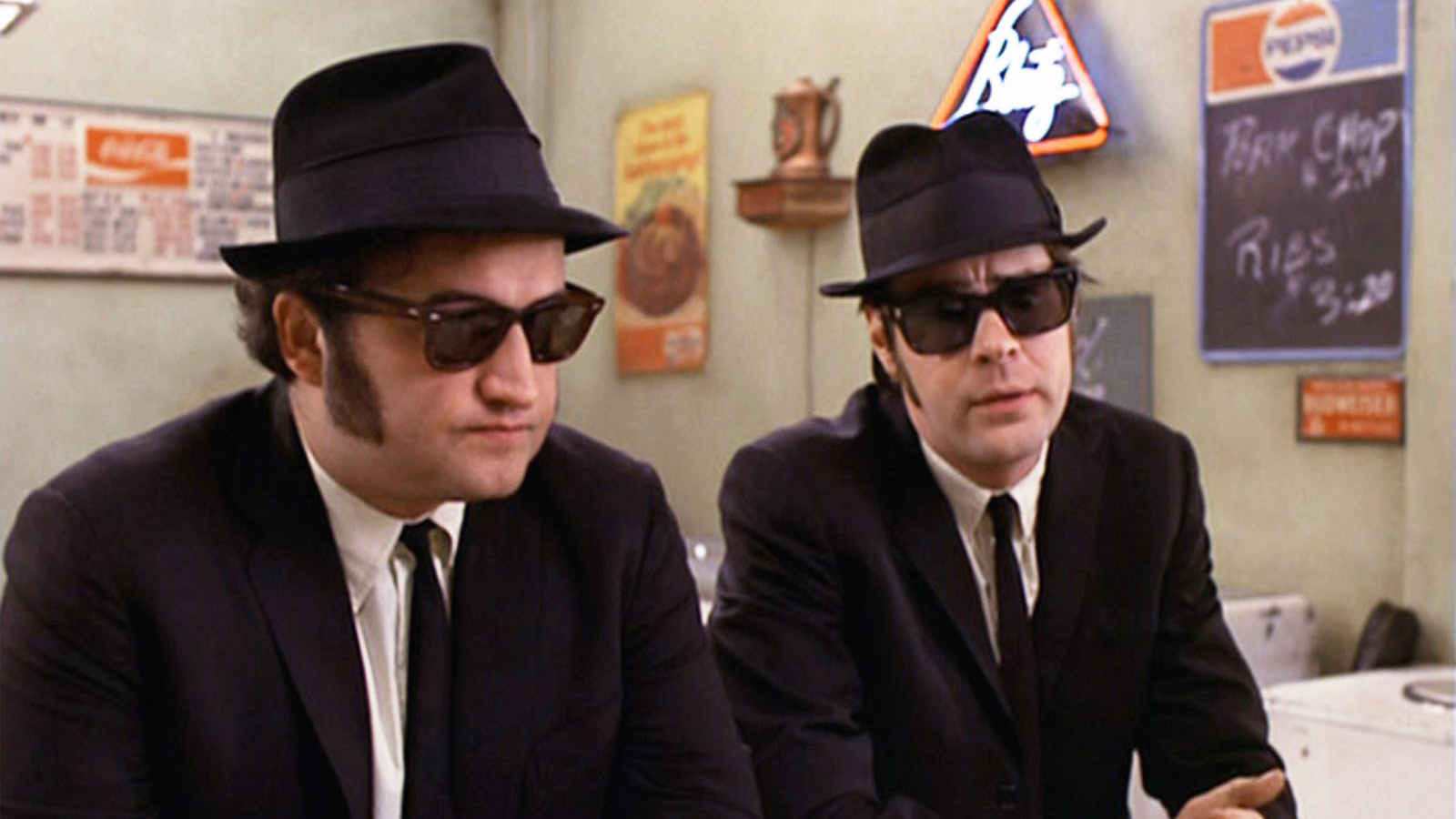 Blues Brothers Four Whole Fried Chickens
