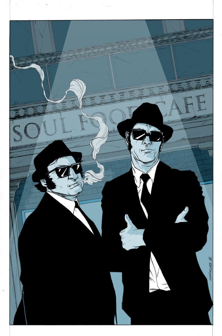 Blues Brothers in Color