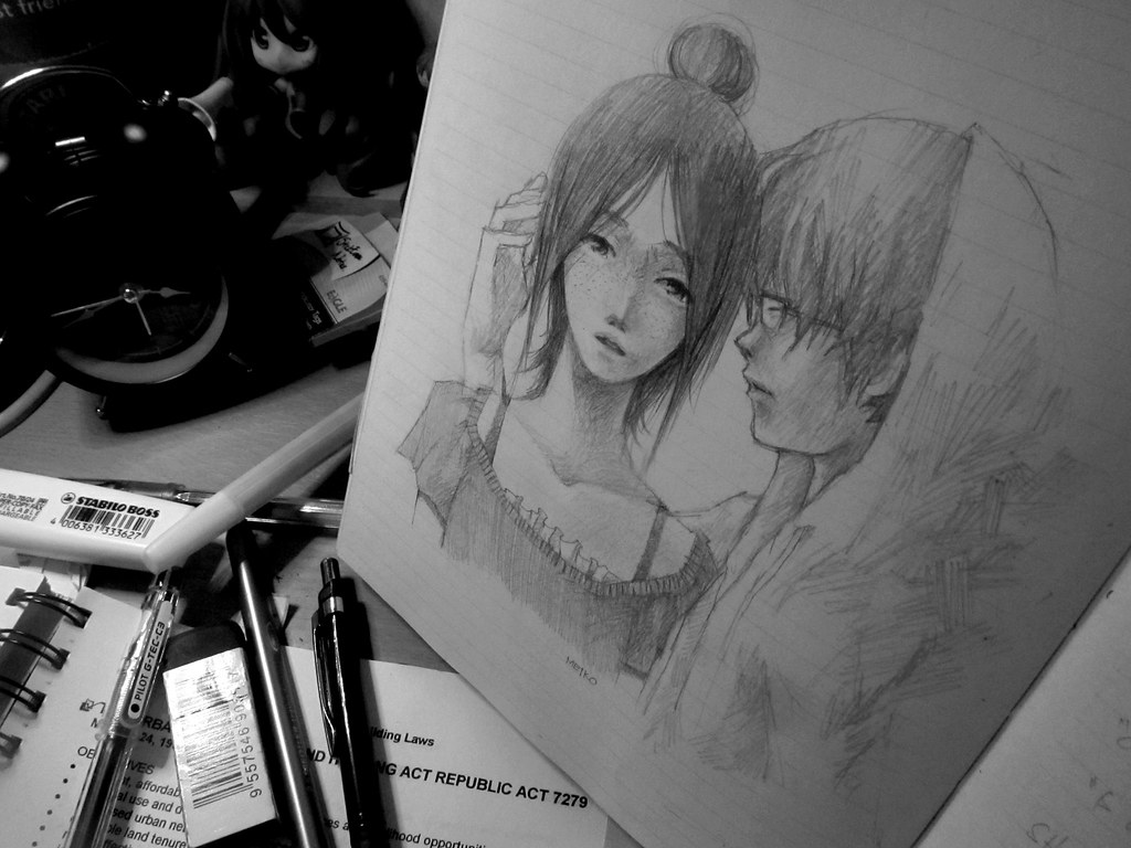 Pure River. Fan art for Solanin Manga