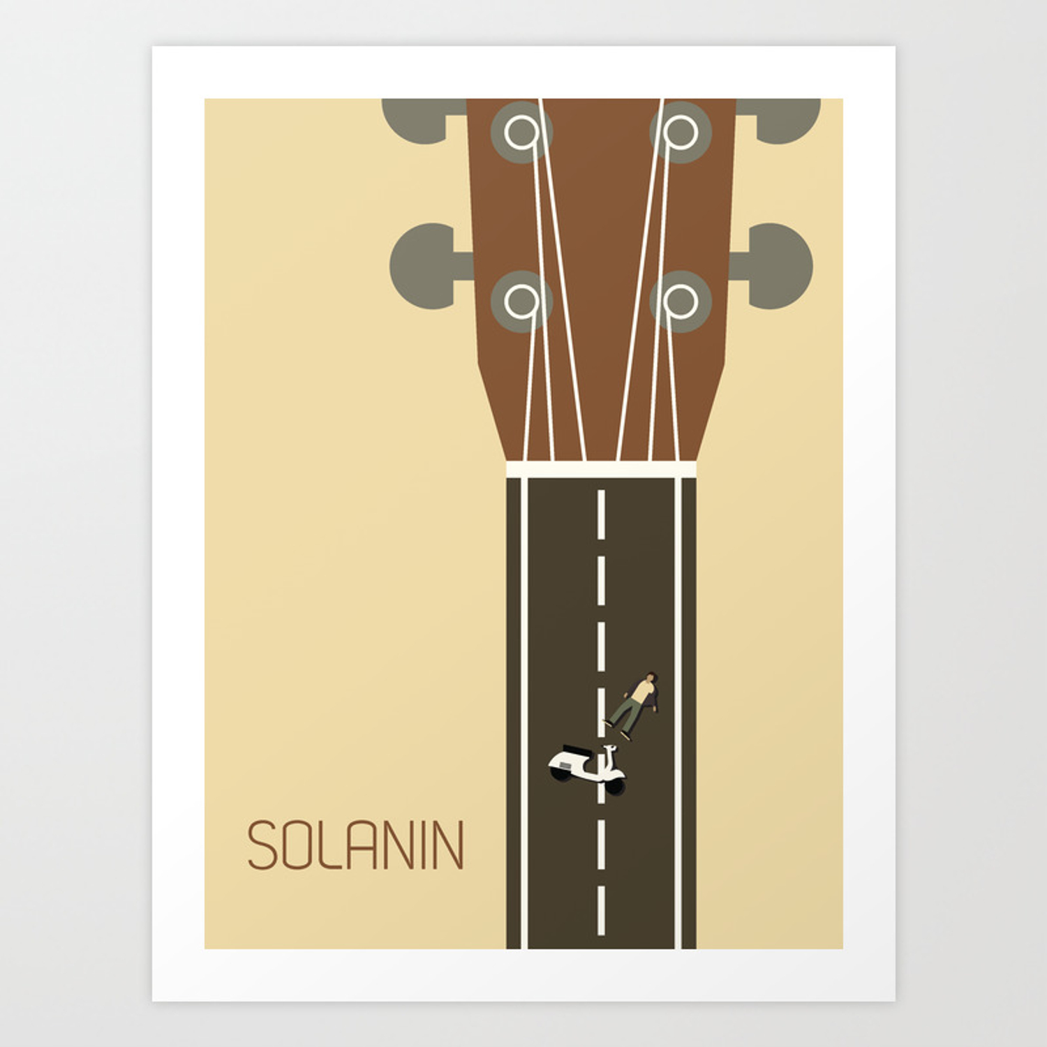 Solanin Art Print