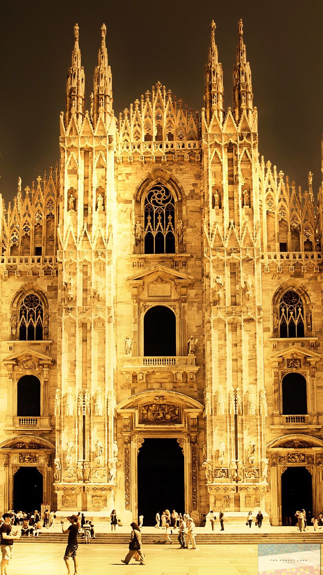 City. Beautiful. Wallpaper. iPhone. Android. Milan cathedral, Cathedral, Cathedral architecture