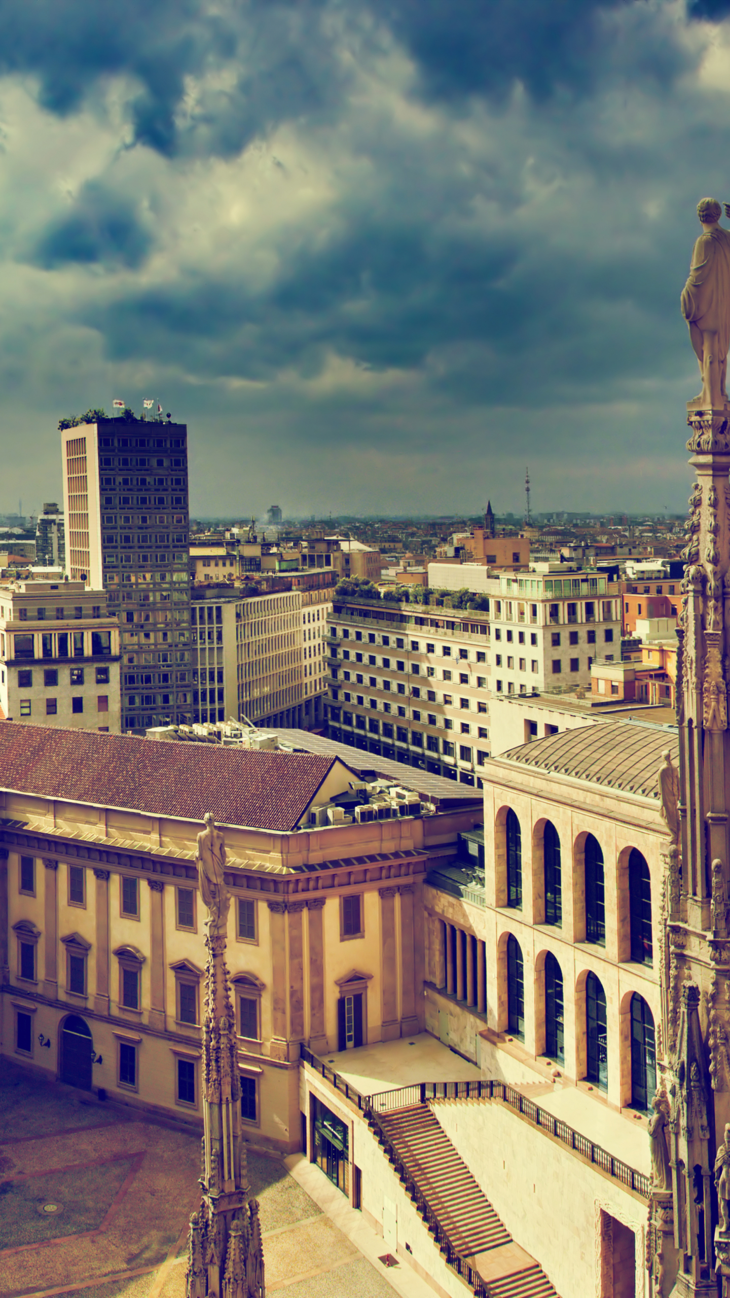 Free download Milan Italy City panorama View on Royal Palace Custom Wallpaper [7386x3300] for your Desktop, Mobile & Tablet. Explore Milan City Wallpaper. Milan City Wallpaper, Inter Milan Wallpaper
