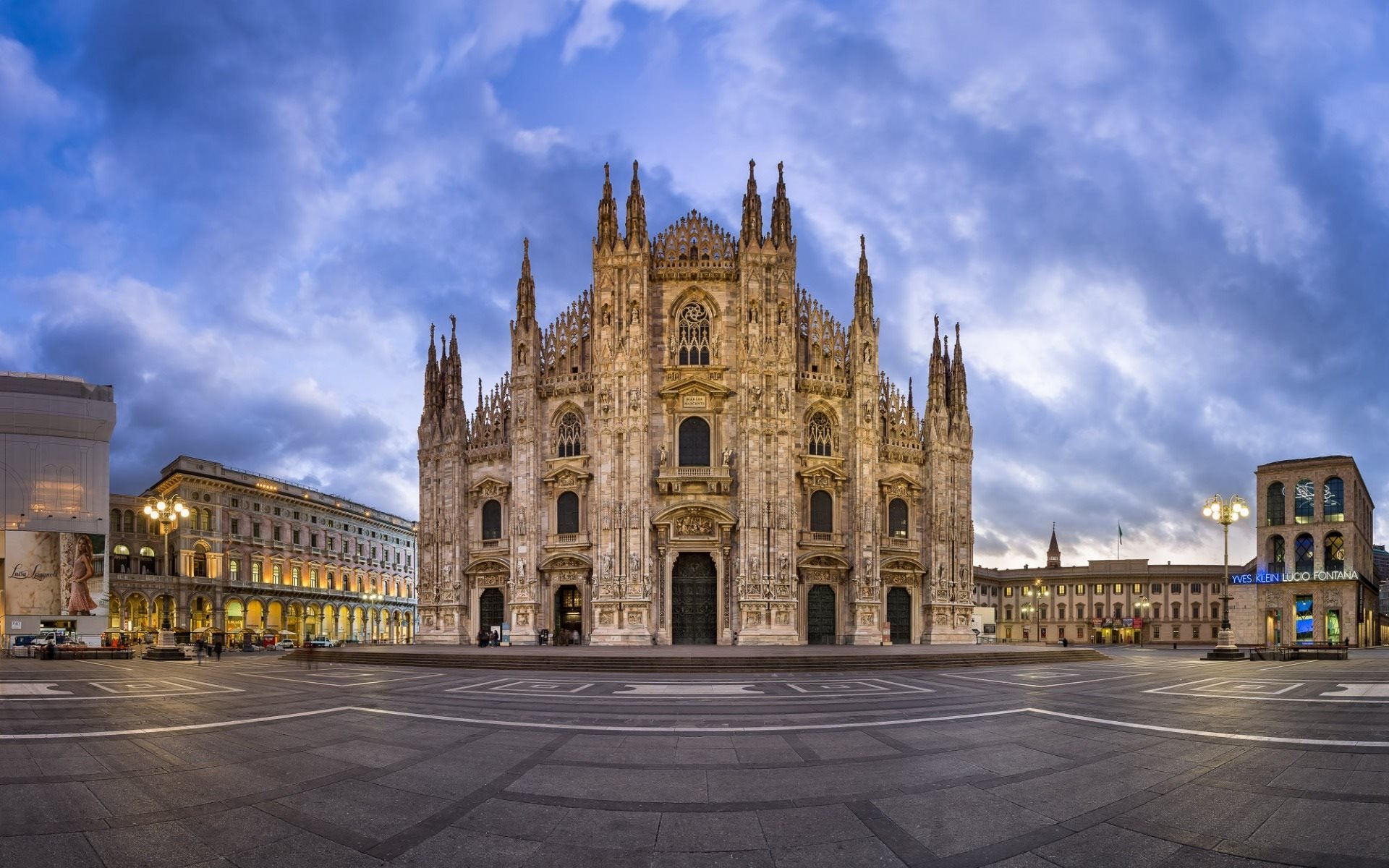 Download wallpaper Milan Cathedral, Milan, Italy, Gothic style, Cathedral for desktop with resolution 1920x1200. High Quality HD picture wallpaper