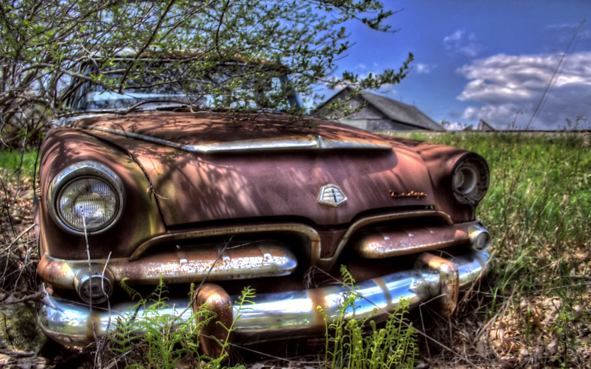 Fantasy Old Chevrolet Car Wallpaper HD / Desktop and Mobile Background