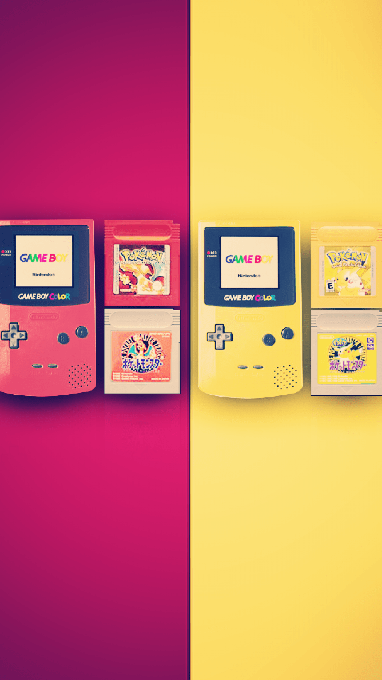 GAMEBOY WALLPAPER IPHONE - AESTHETIC GRADIENT in 2023