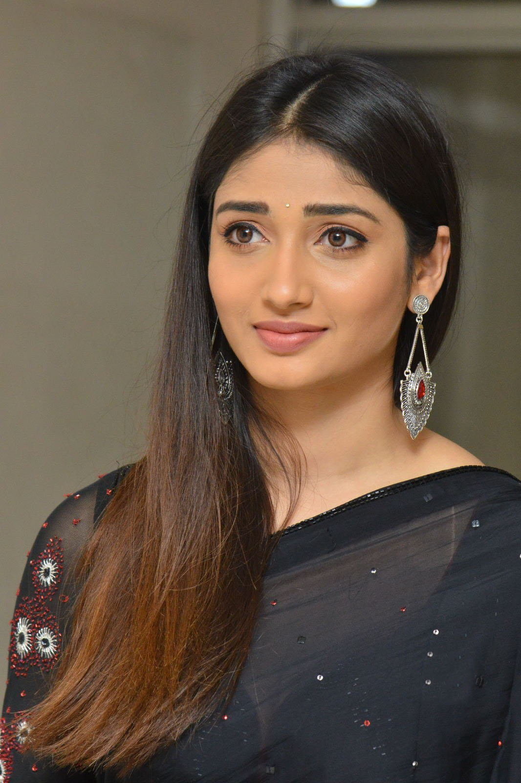 Actress Priya Vadlamani Photo at Hushaaru Movie 50 Days Celebrations