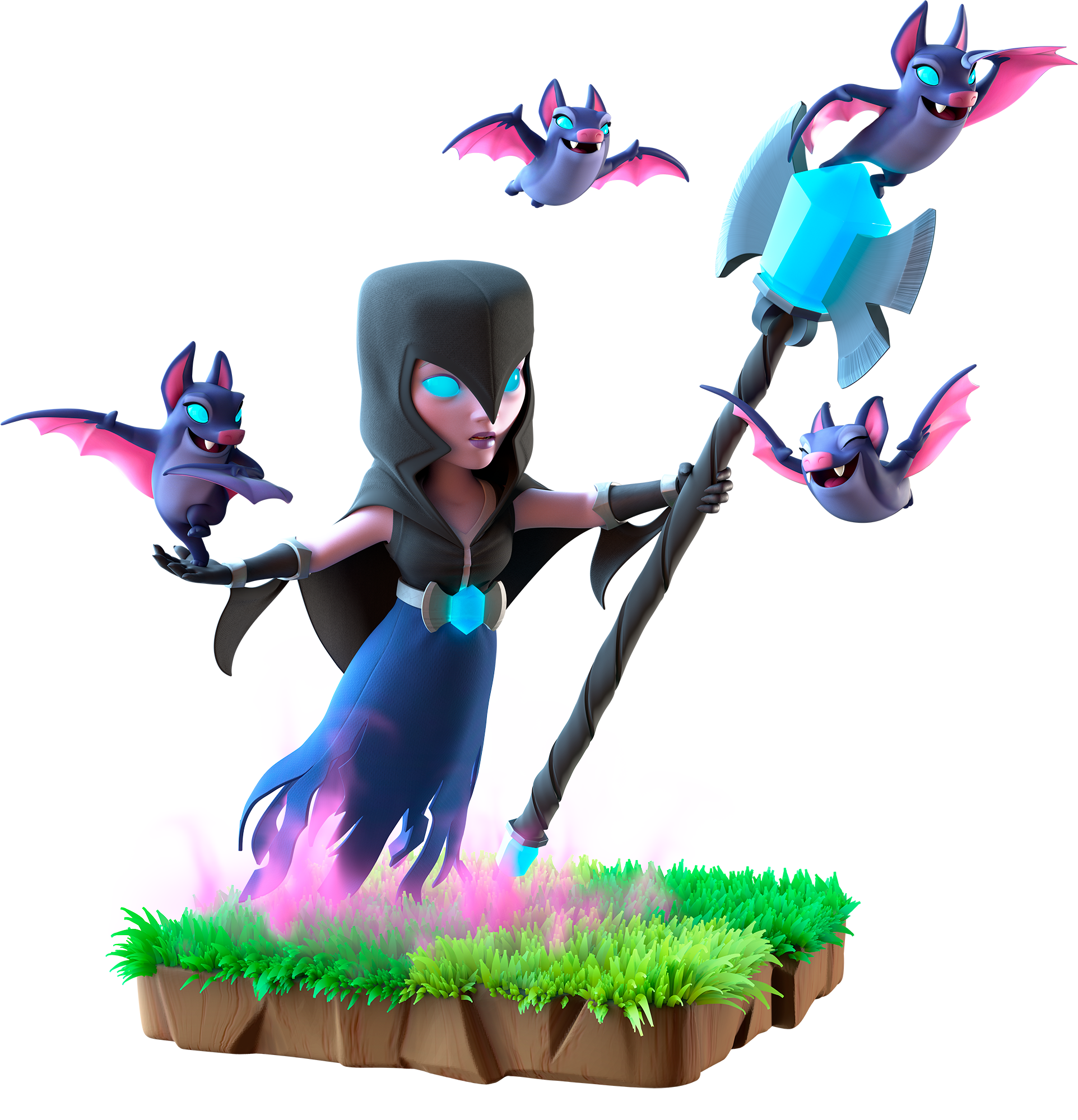Night Witch. Clash of Clans