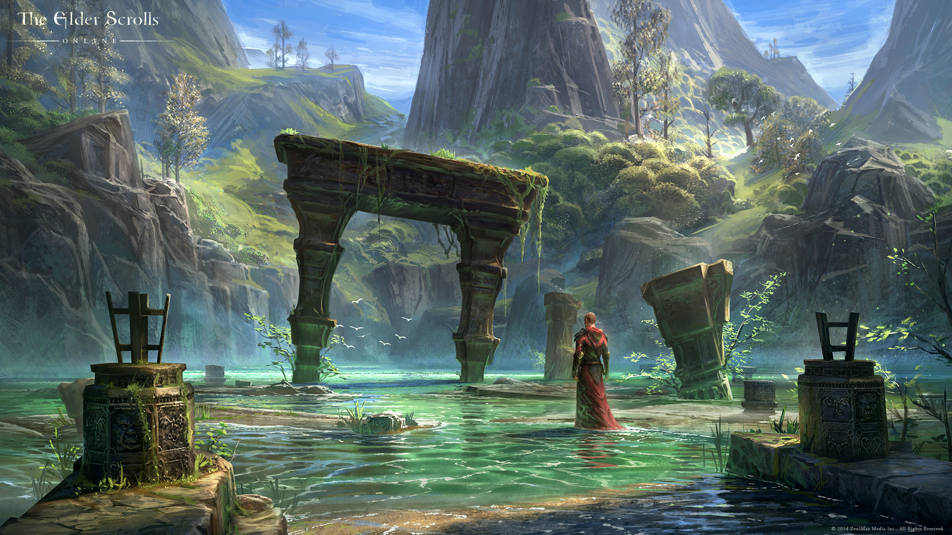 Wallpaper from The Elder Scrolls Online