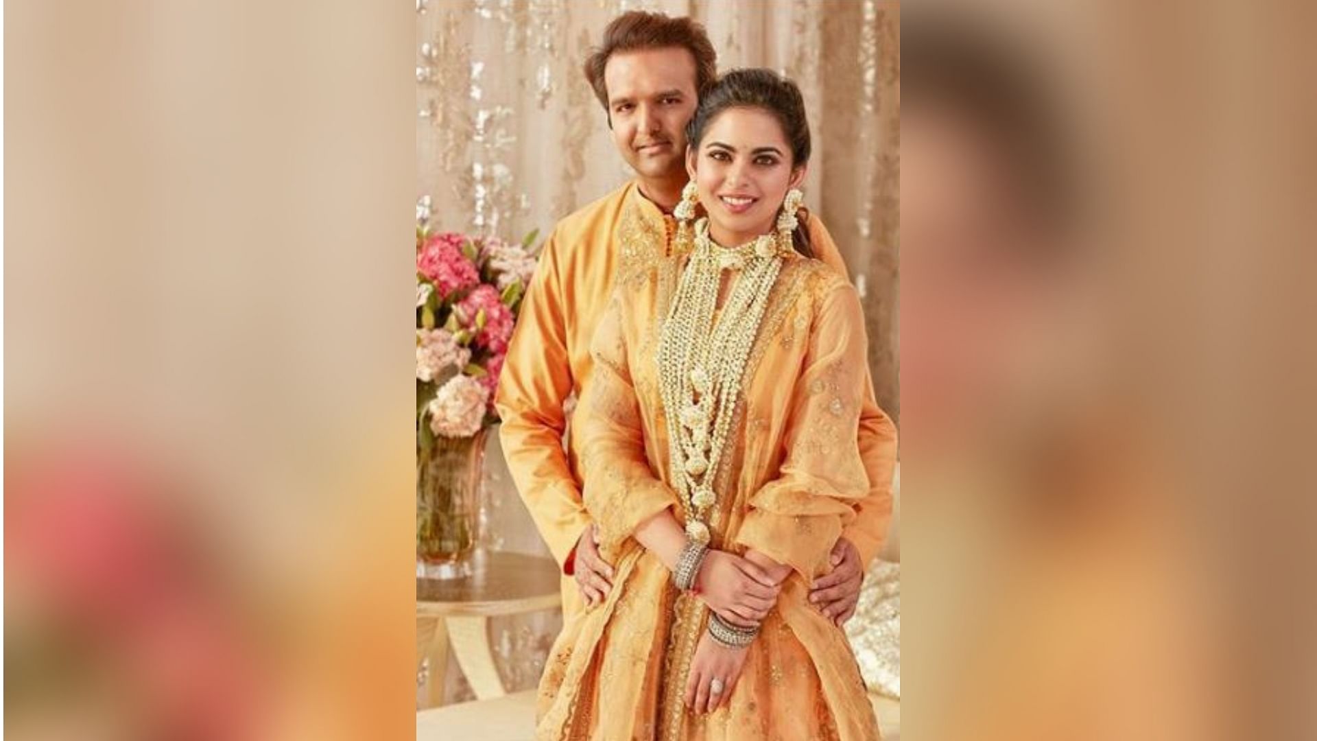 In Pics: Isha Ambani and Anand Piramal's Gorgeous Haldi Ceremony Ensemble