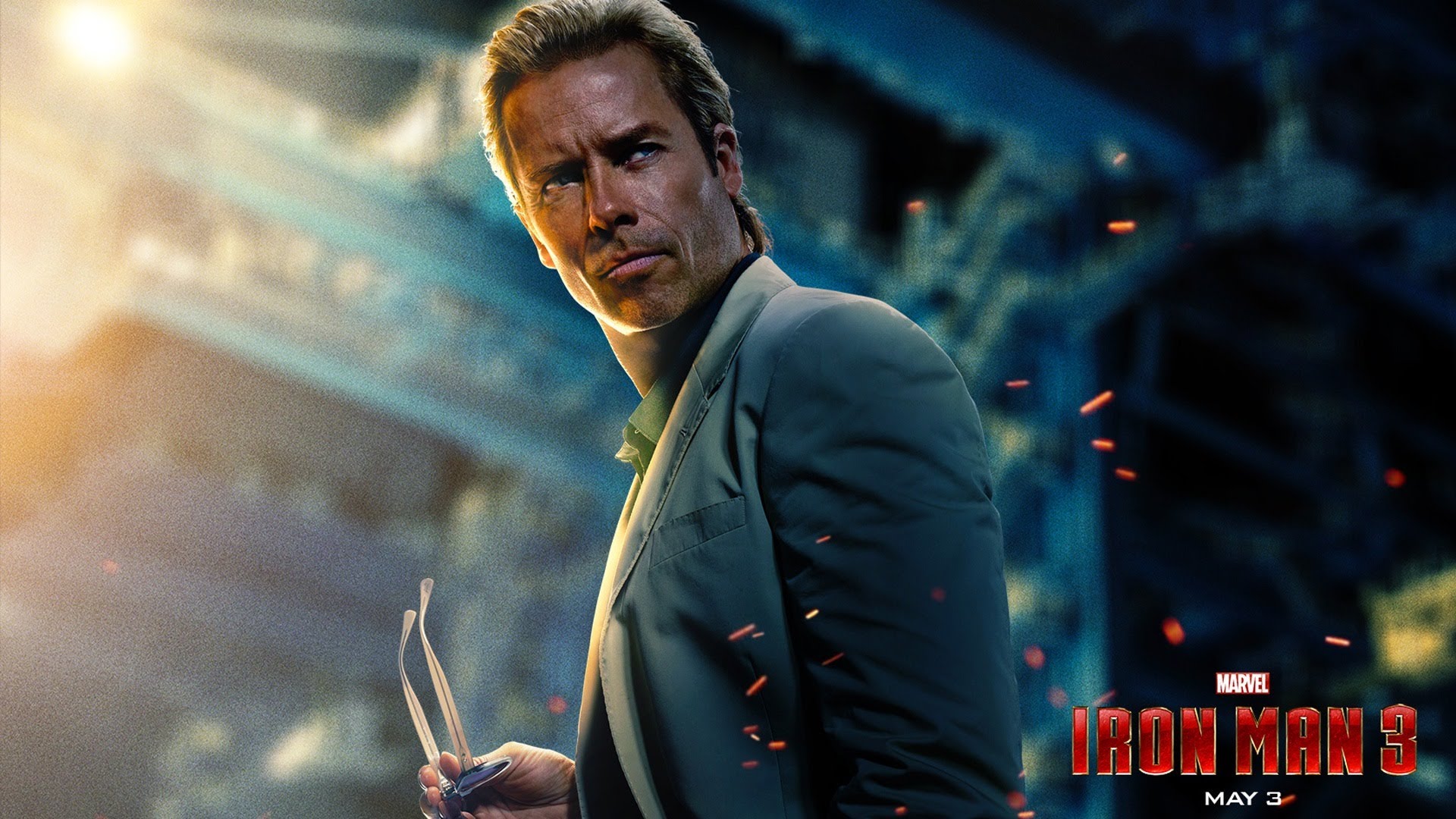 Guy Pearce As Aldrich Killian HD Wallpaper