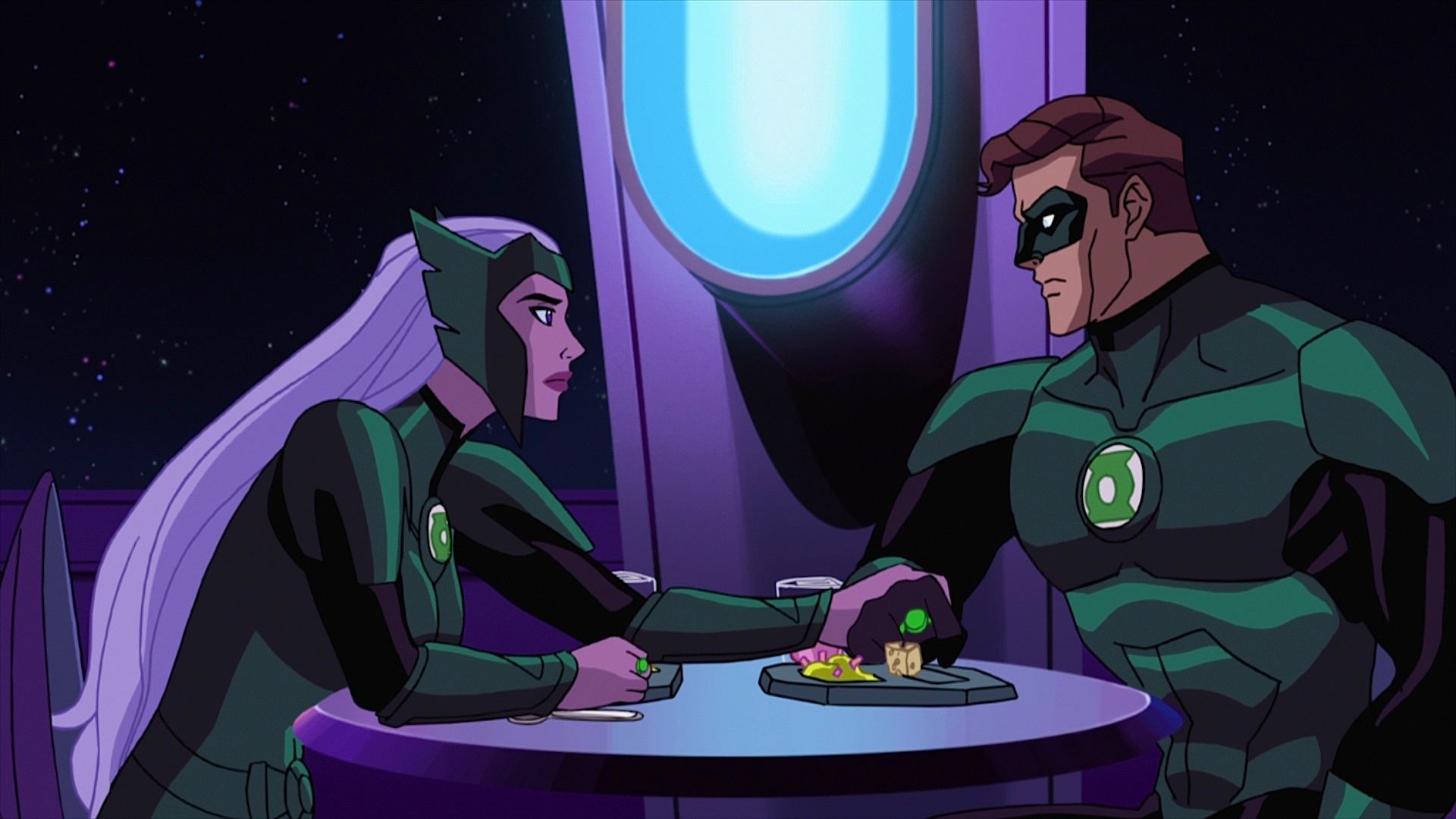 Tricia Helfer Goes Green For Green Lantern: First Flight