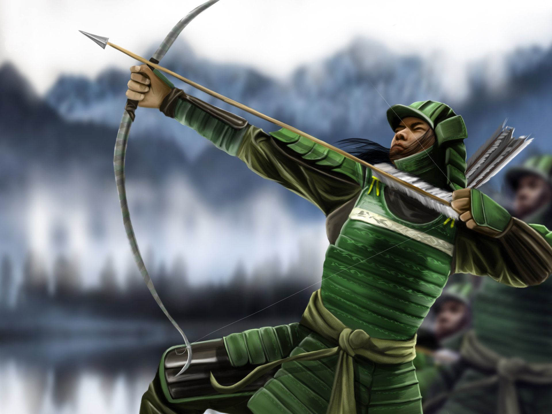 Bow And Arrow Firing Wallpapers Wallpaper Cave